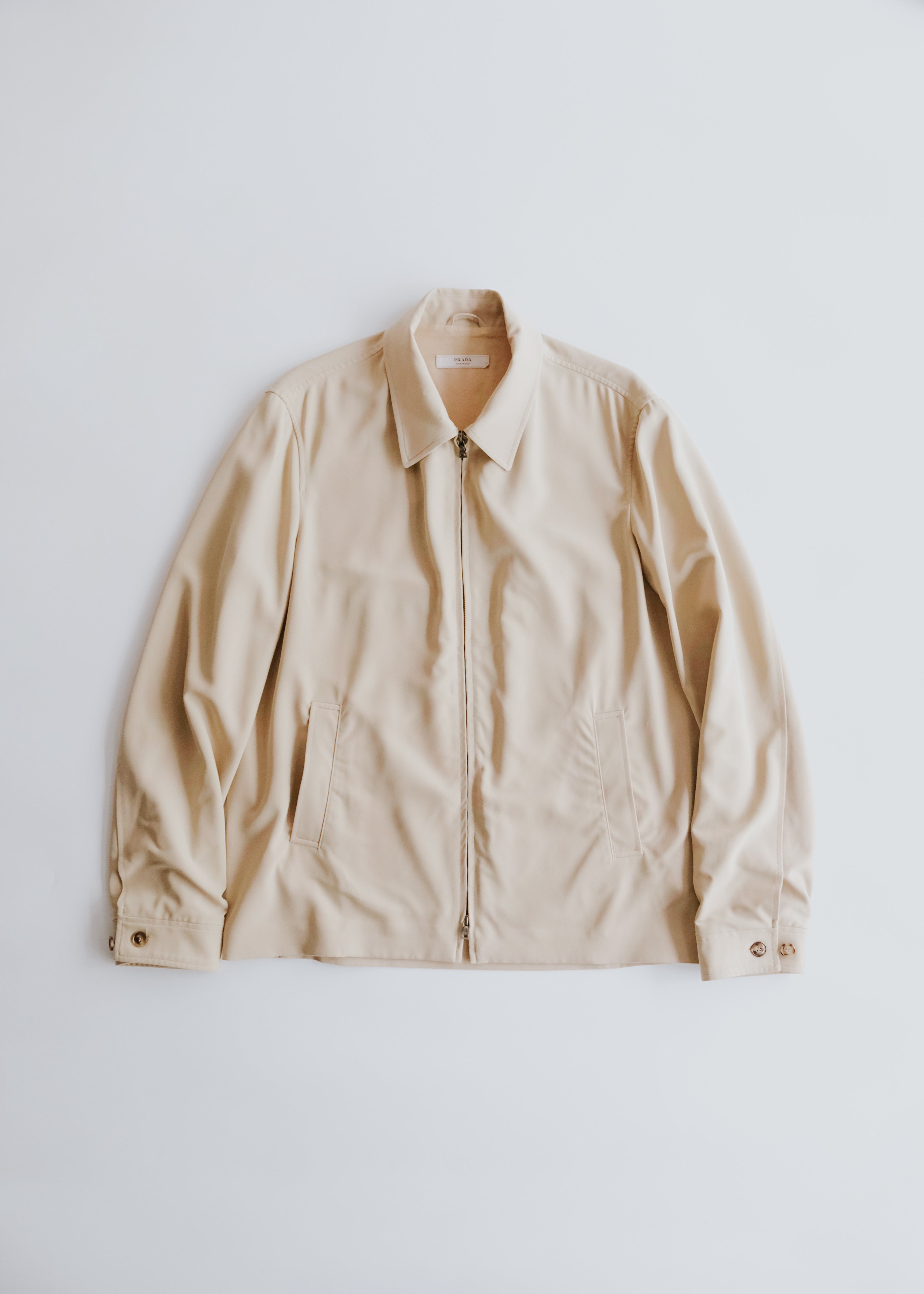00-10’s PRADA double zip up blouson