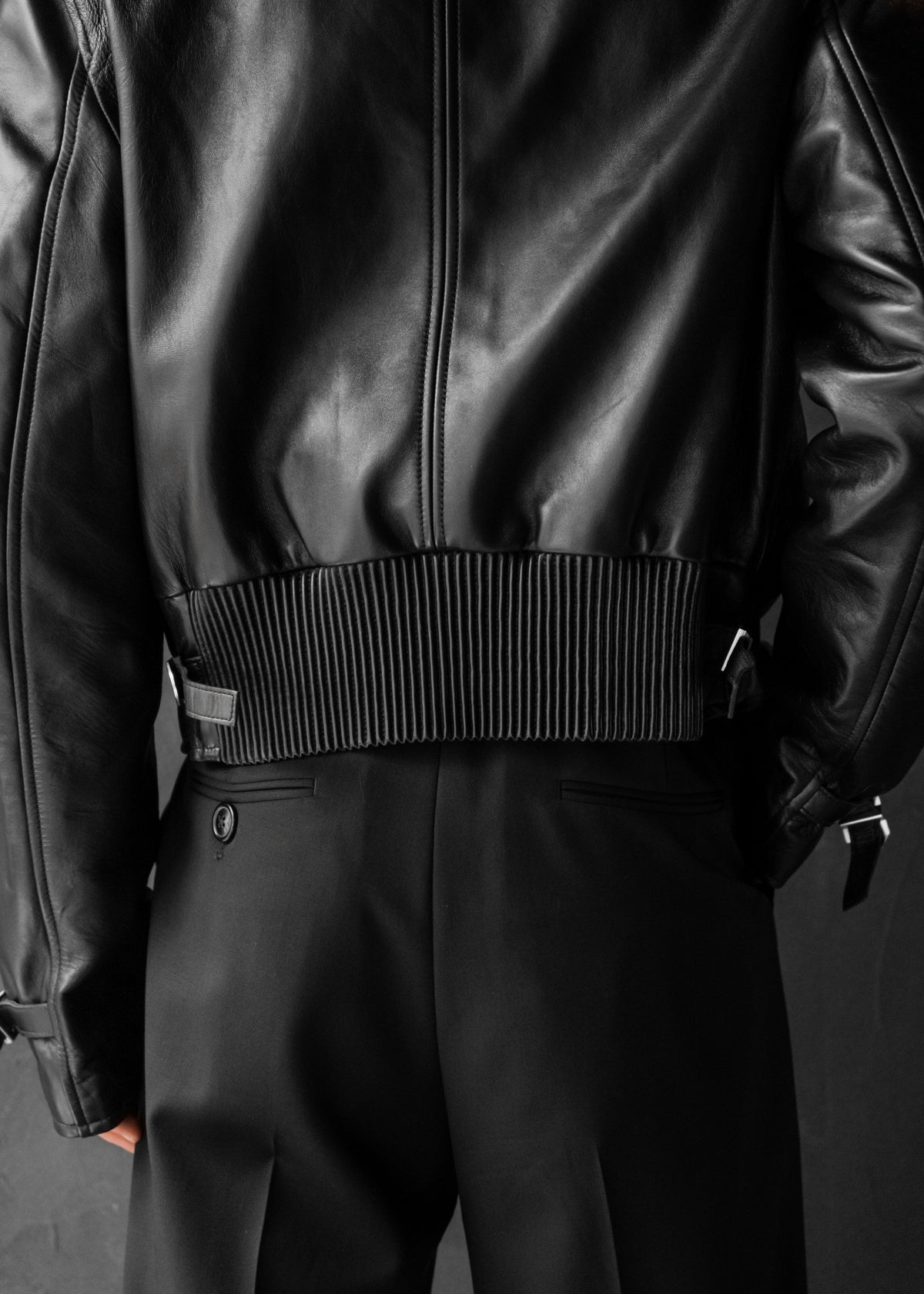 NAMACHEKO 26AW WILBUR LEATHER JACKET