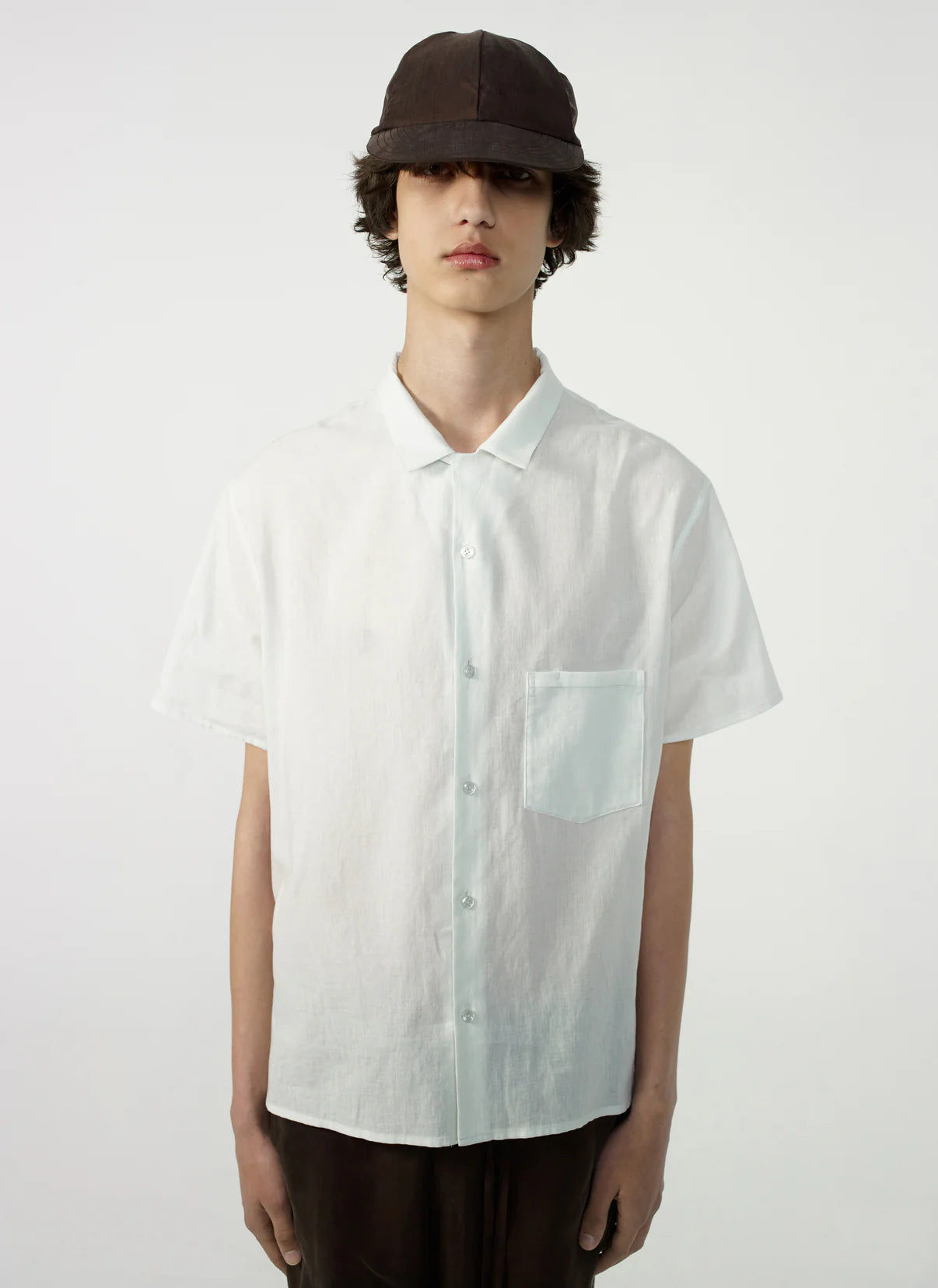 POST ARCHIVE FACTION 26SS Vacation Shirt / Sky Blue