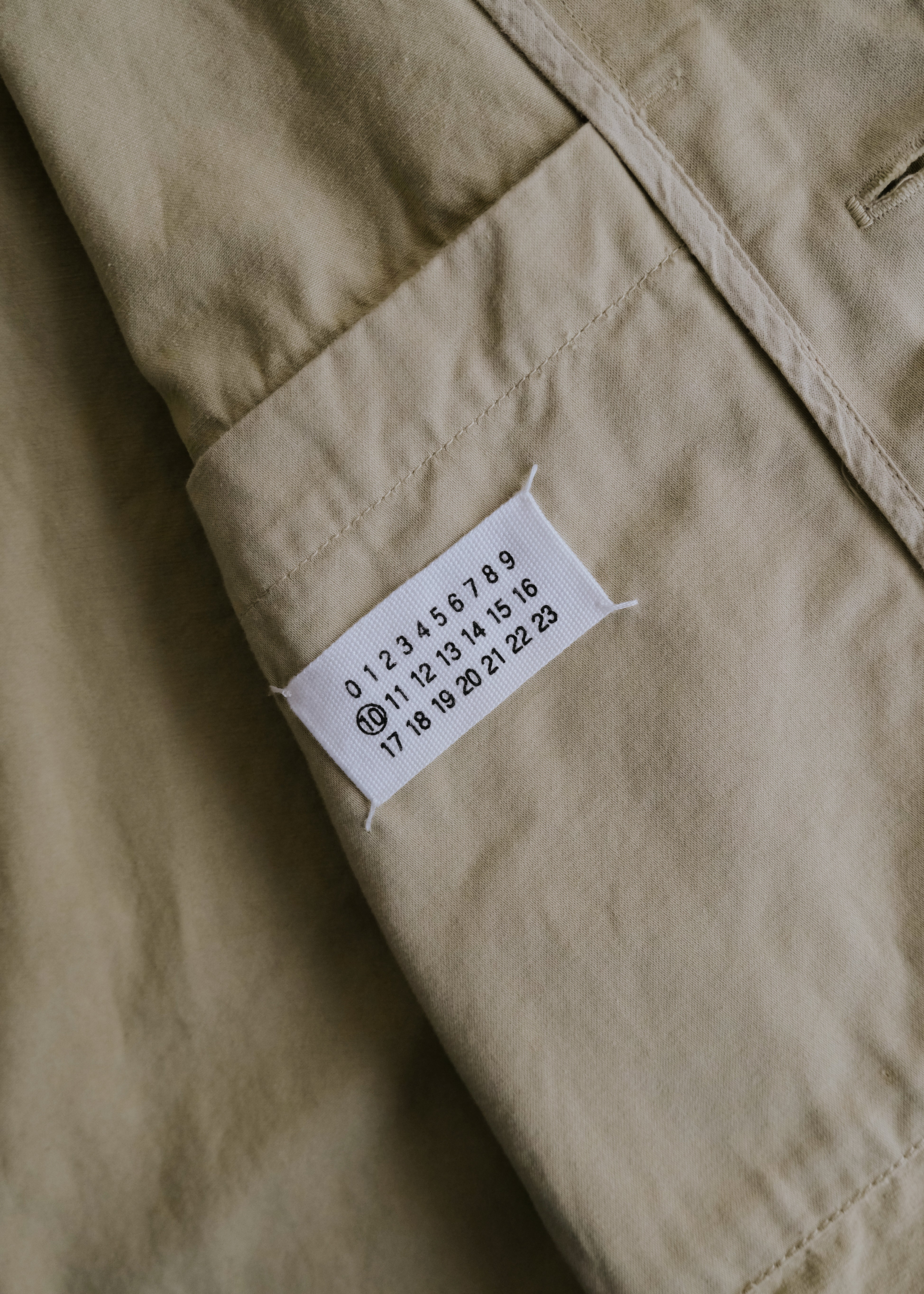 Martin Margiela 04SS cotton military jacket