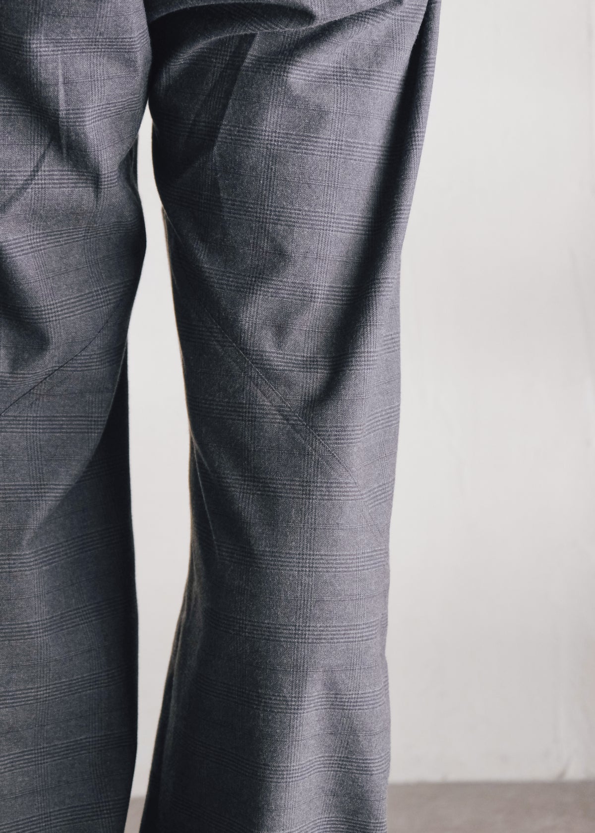 Ex. HOMO LUDENS 26AW Y.M. Jockey easy pants / charcoal