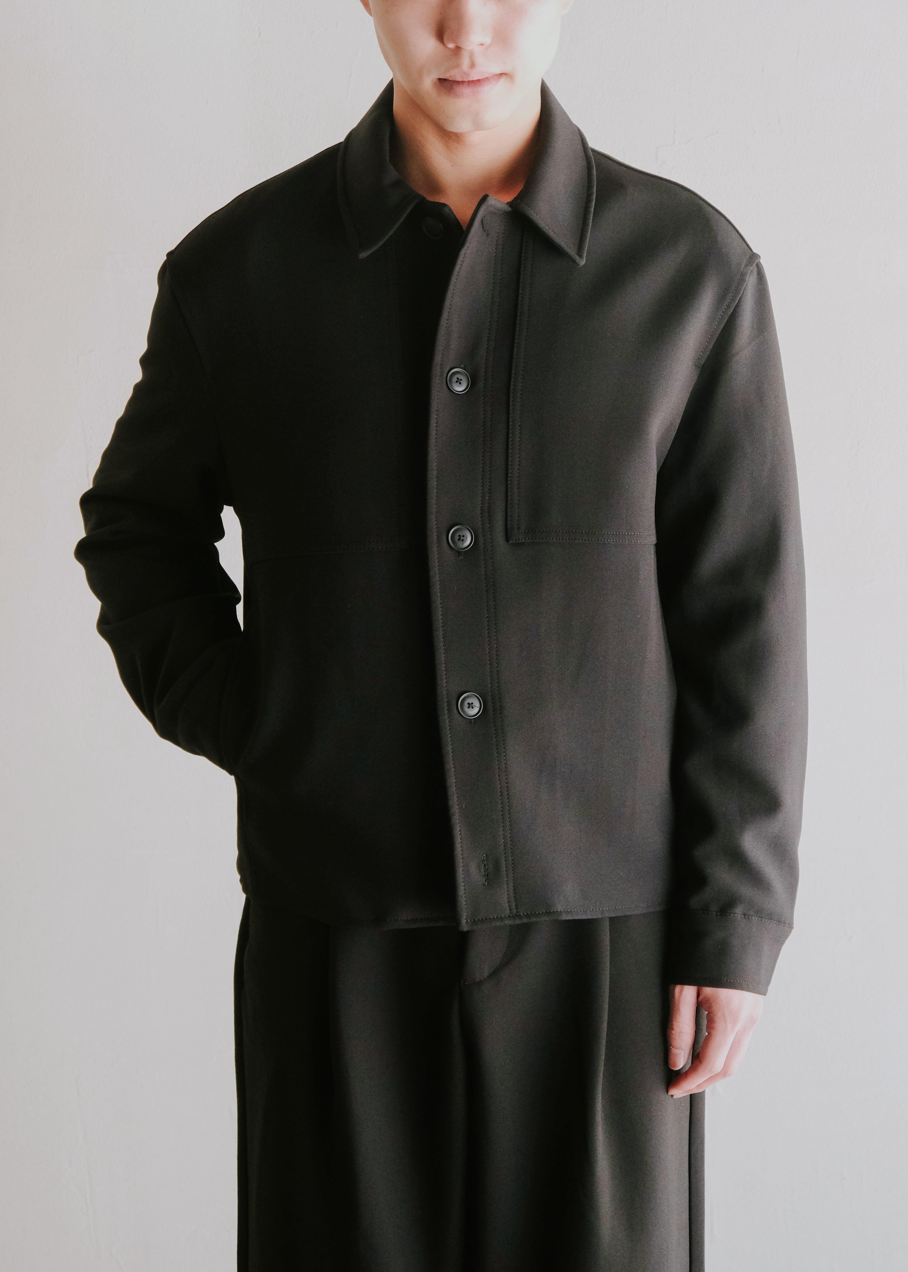 JEANPAULKNOTT ジャンポールノット 2026SS ブルゾン ポリエステル ビスコース ストレッチ ベルギー製 ベルギーブランド 新作 メンズ