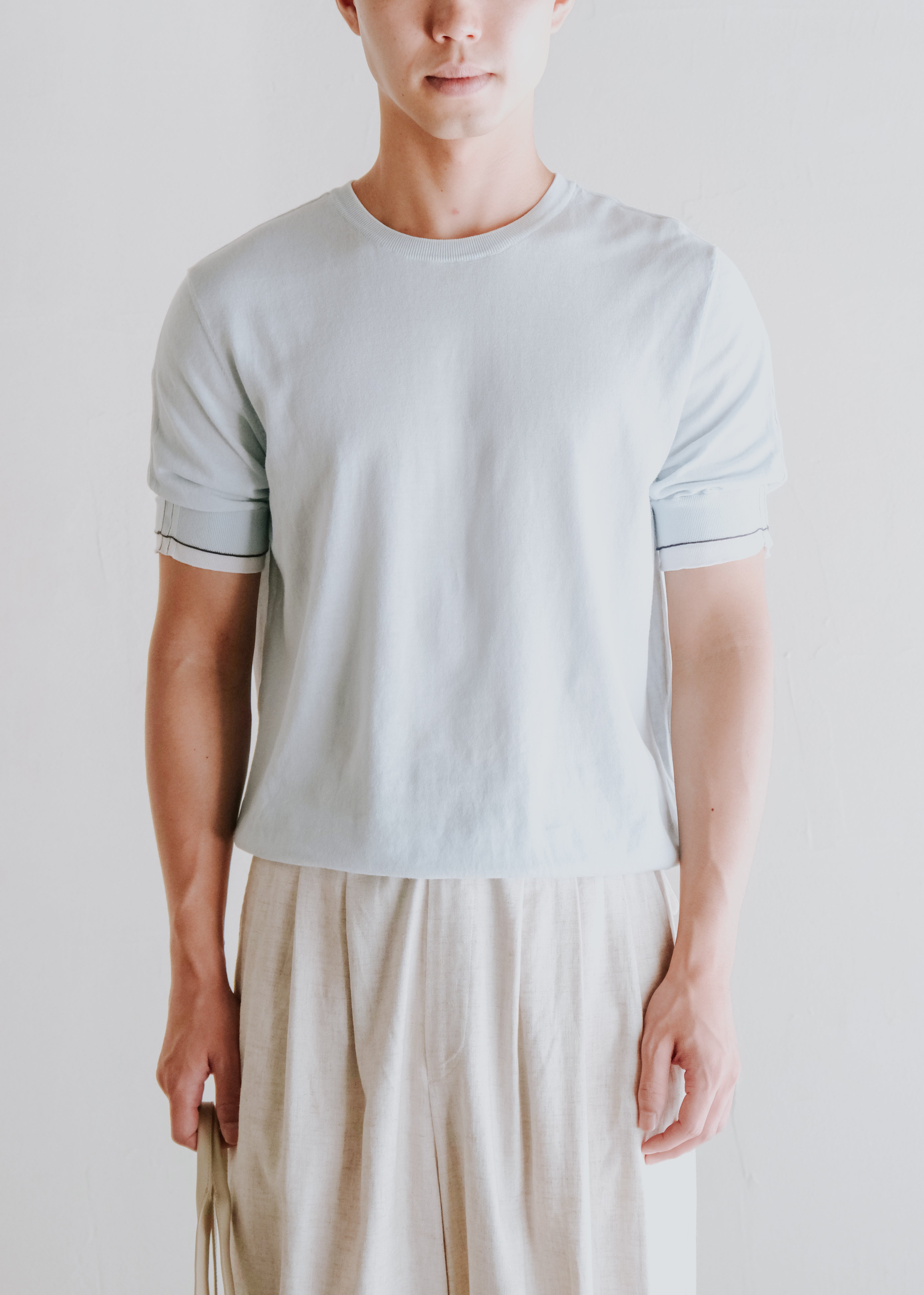 10's HERMÈS ribbed knit T shirt
