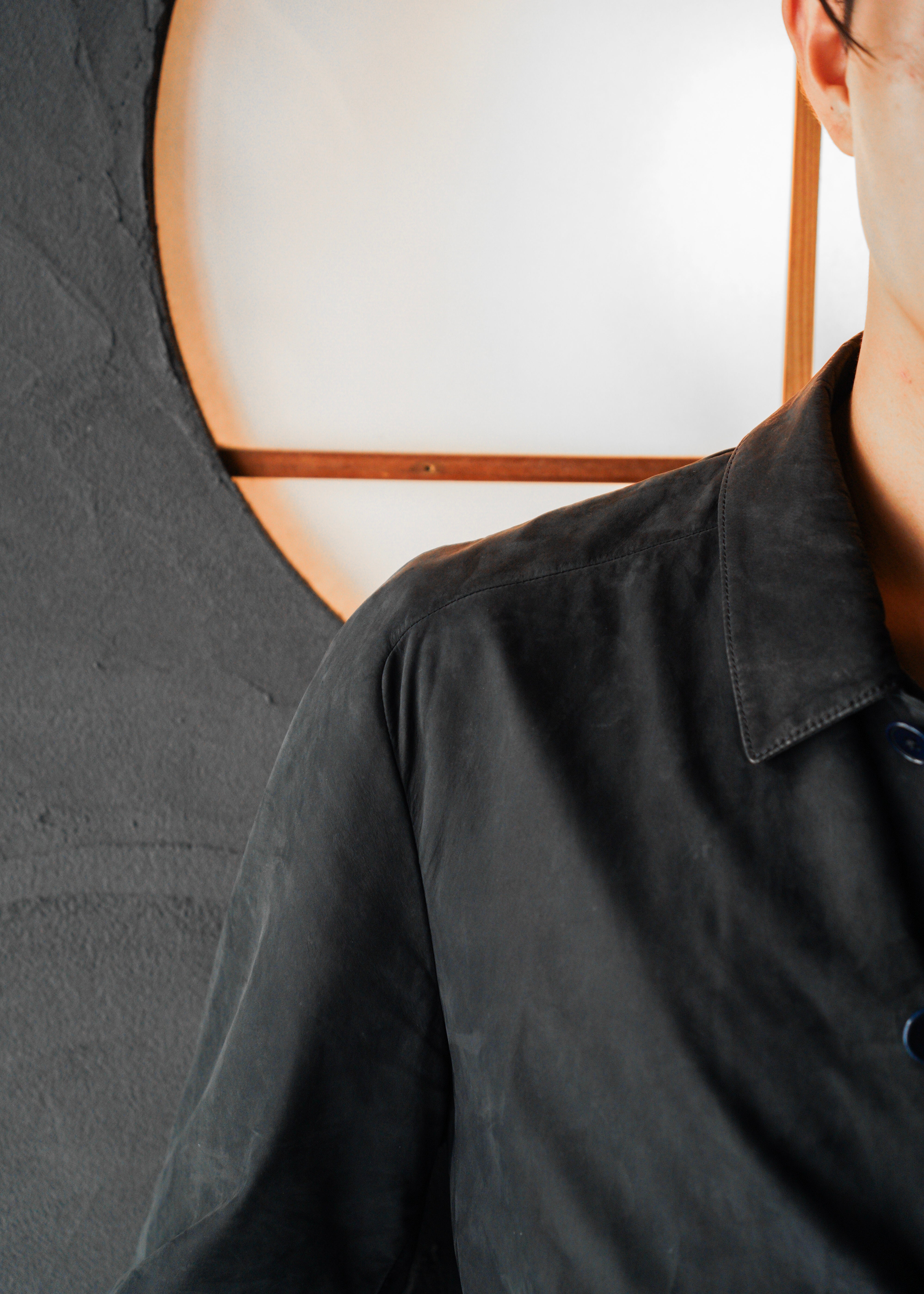 00-10’s BOTTEGA VENETA suede leather field jacket