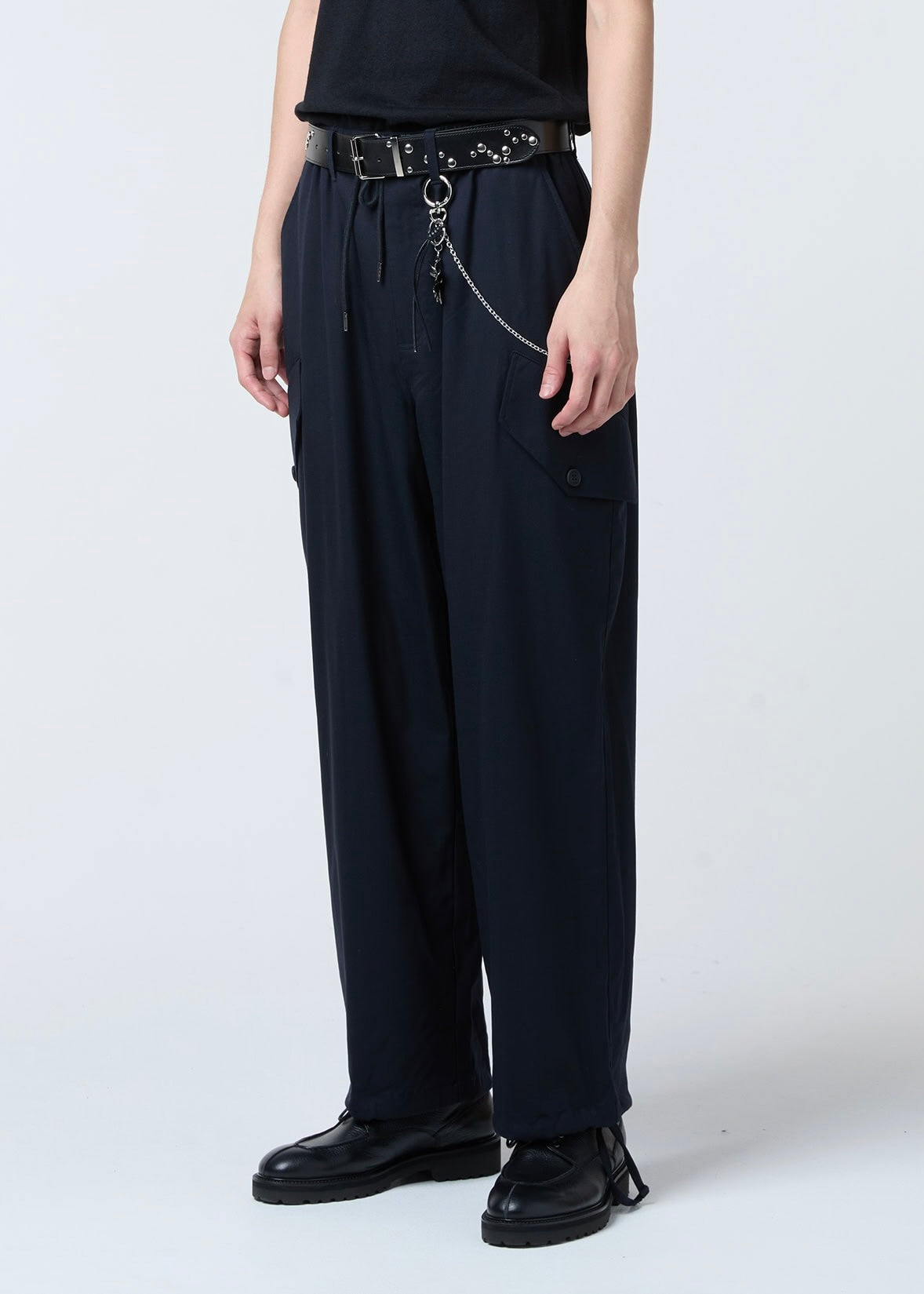 SHOOP 26AW RANDOM STUDS BELT / Black