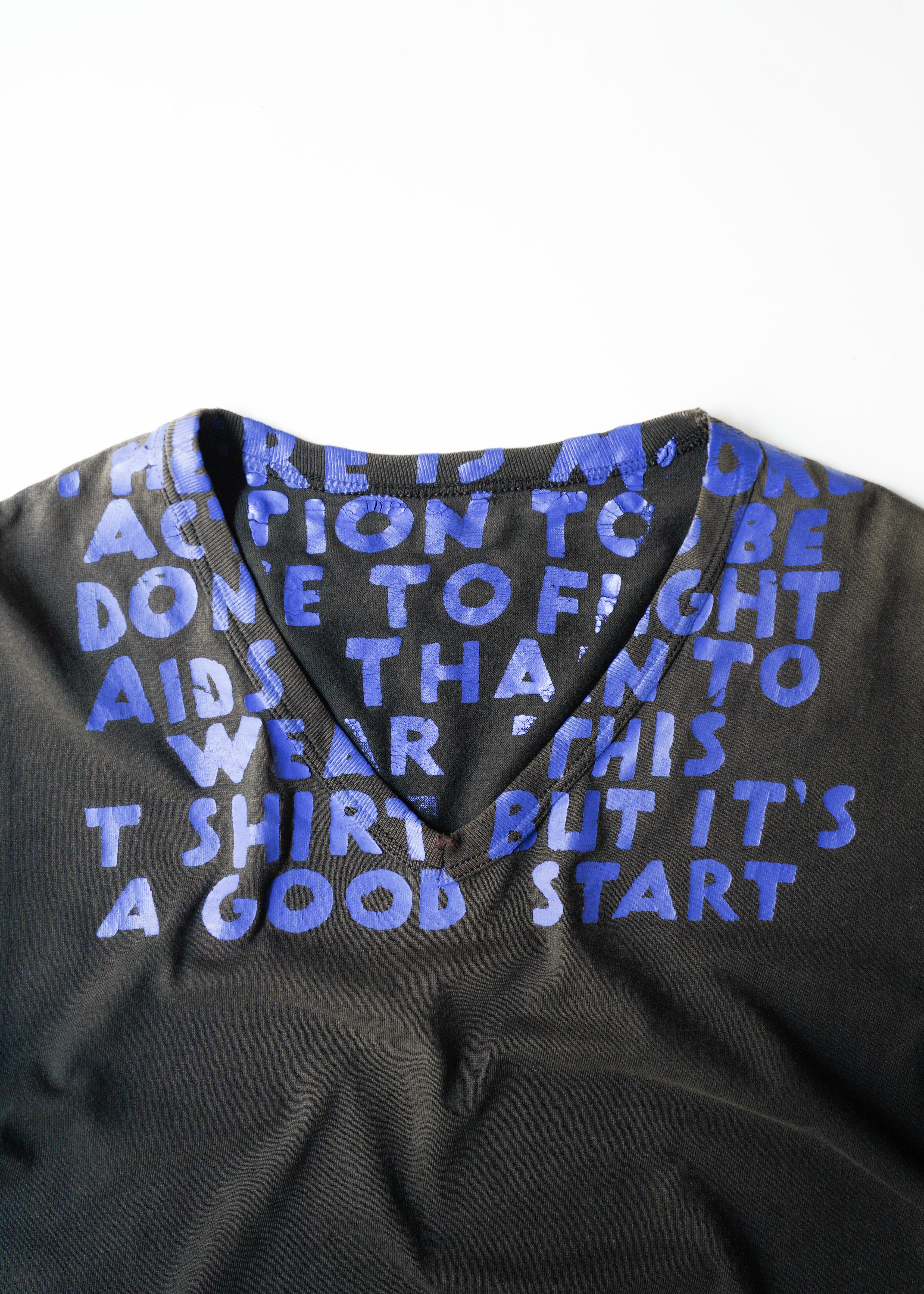 Martin Margiela 06AW AIDS Tee