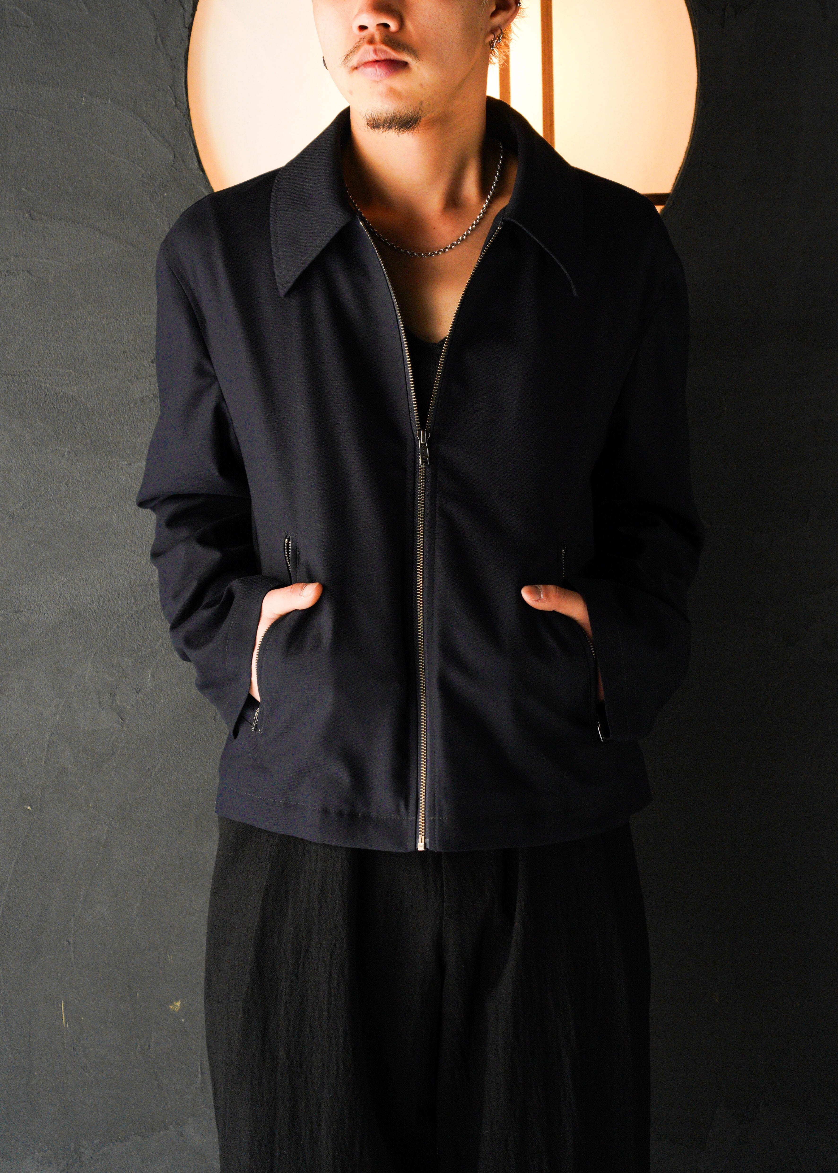 SHOOP 26SS EVERYDAY ZIPPER JACKET / Dark Navy