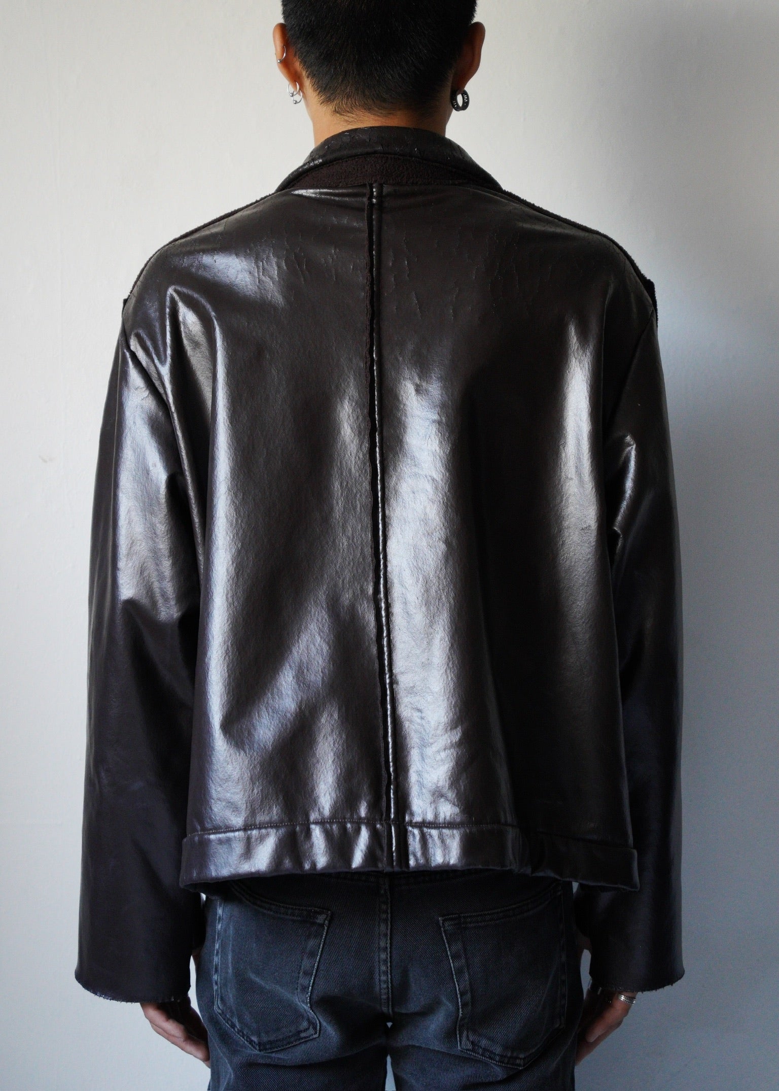 Y's 95AW coating reversible bore blouson