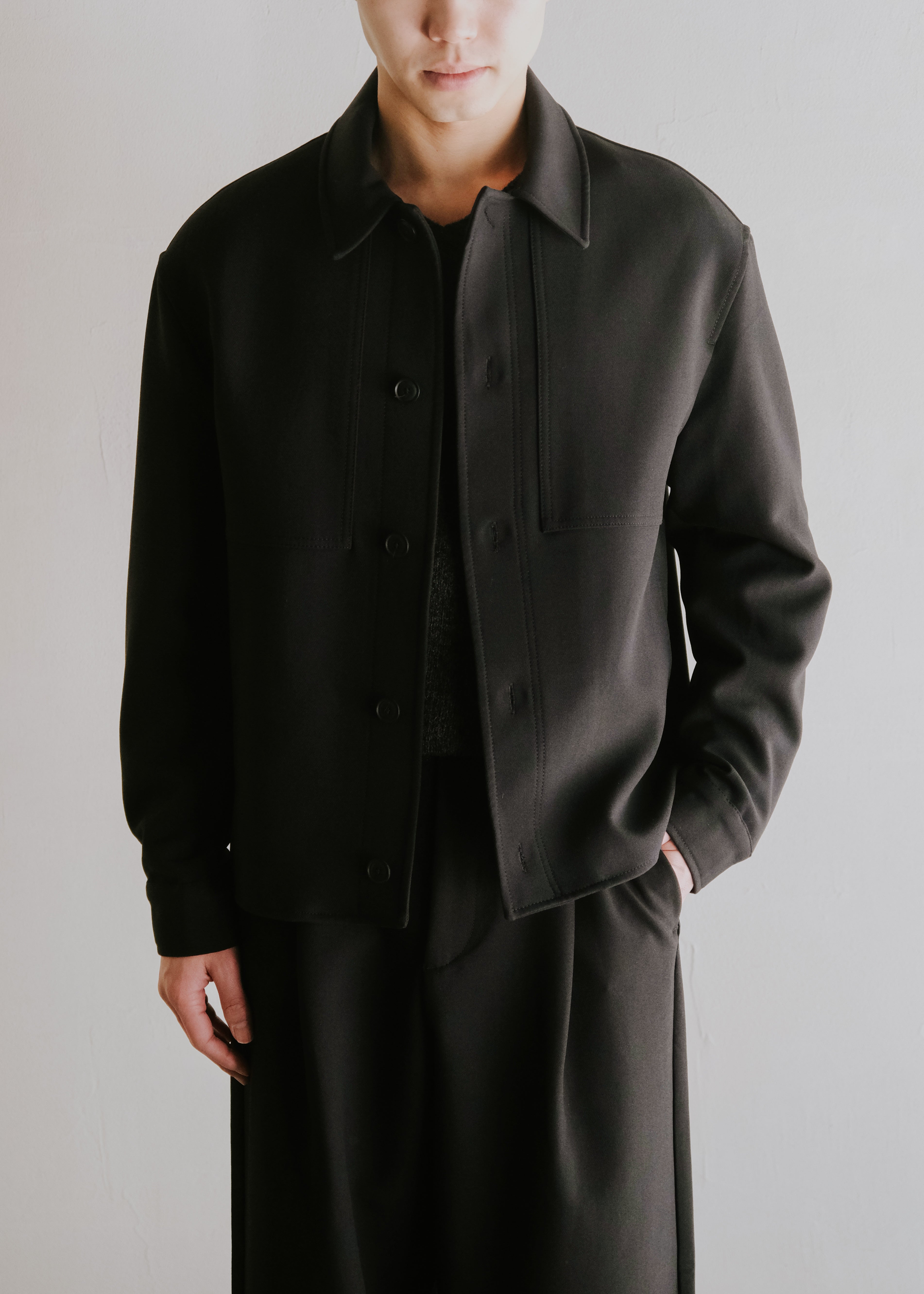 JEANPAULKNOTT ジャンポールノット 2026SS ブルゾン ポリエステル ビスコース ストレッチ ベルギー製 ベルギーブランド 新作 メンズ