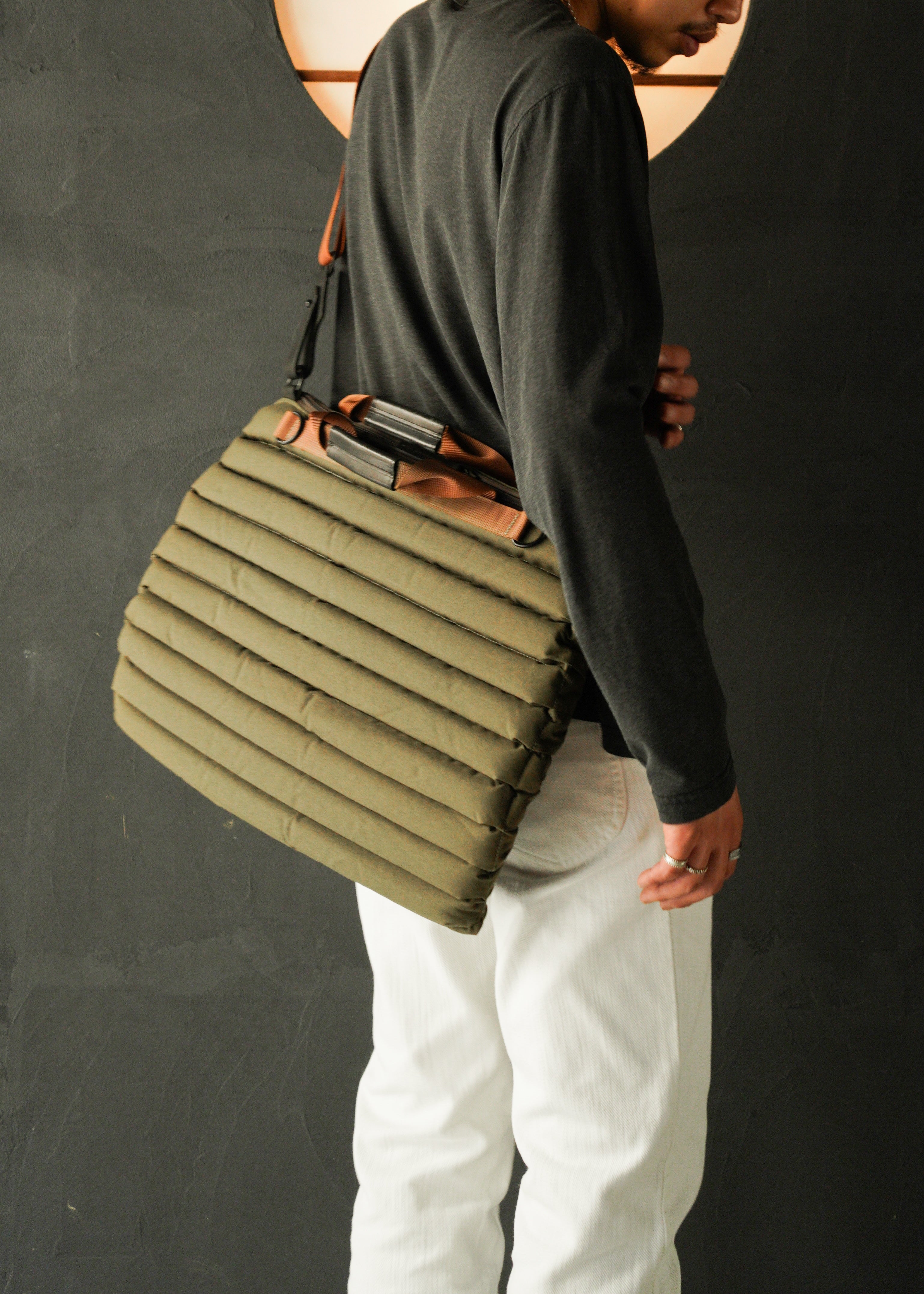 ISSEY MIYAKE 2way shoulder bag