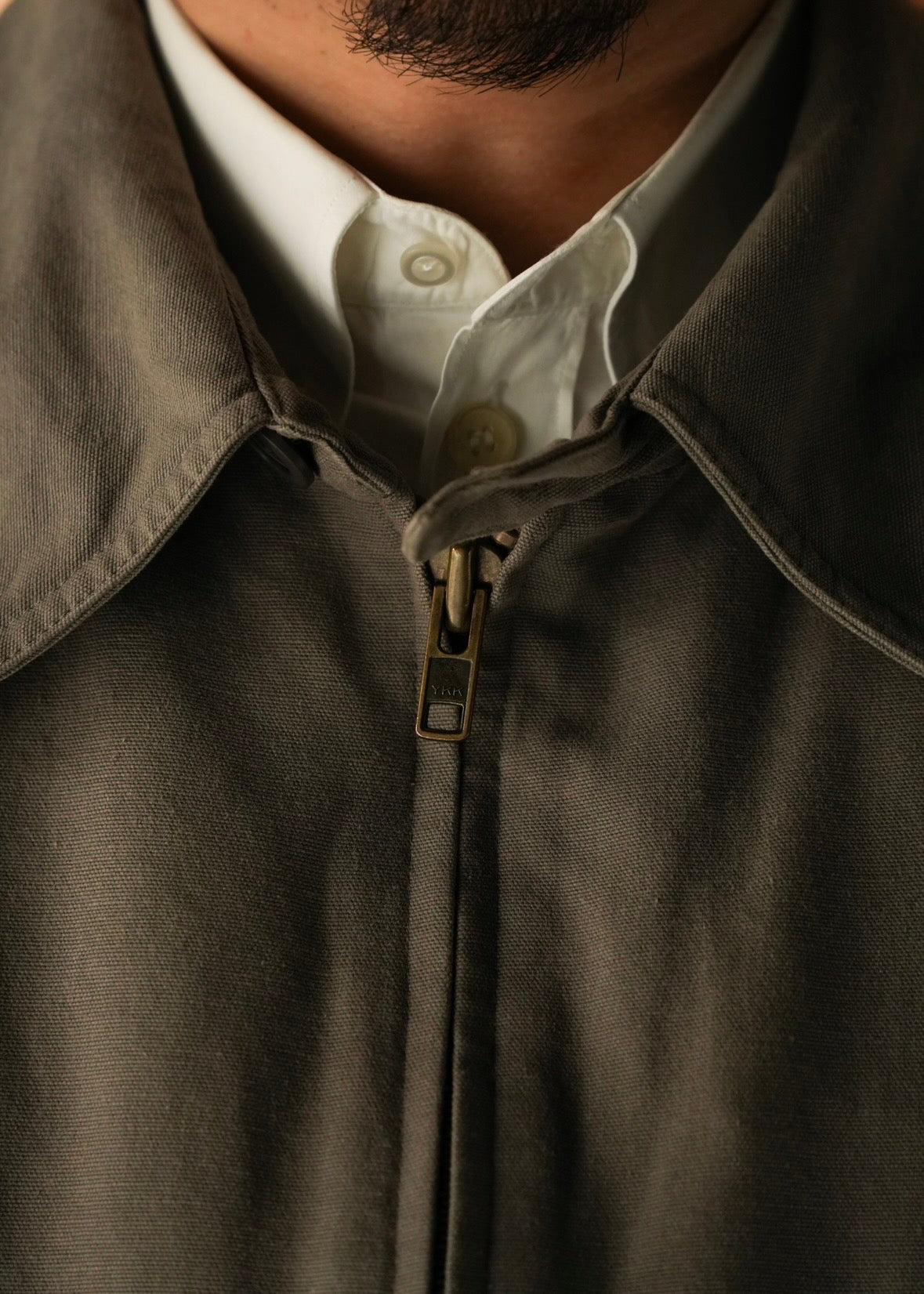 90-00’s agnes b. homme zip up cotton jacket