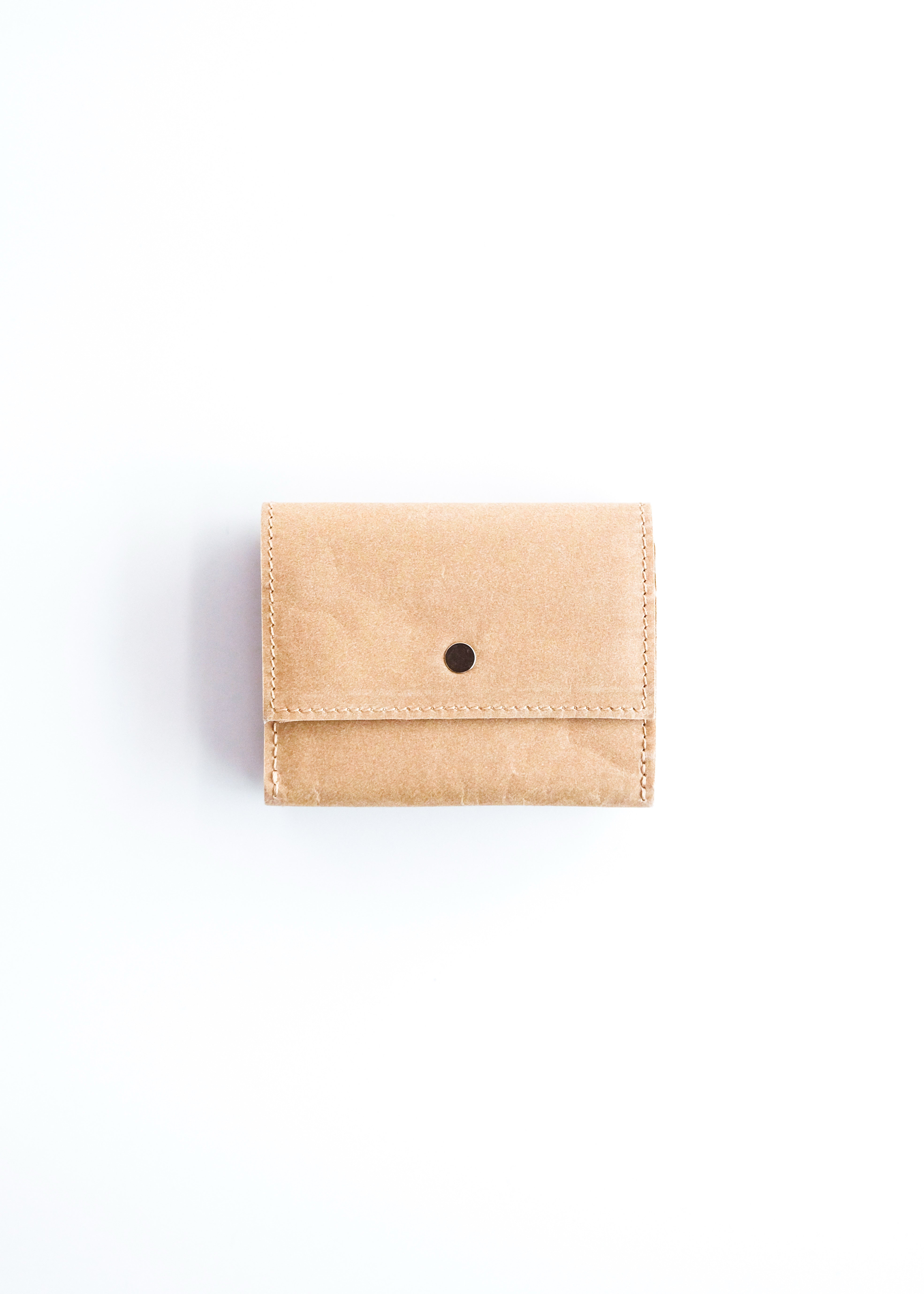 beta post cardboardic trifold wallet 310 Beige メンズ