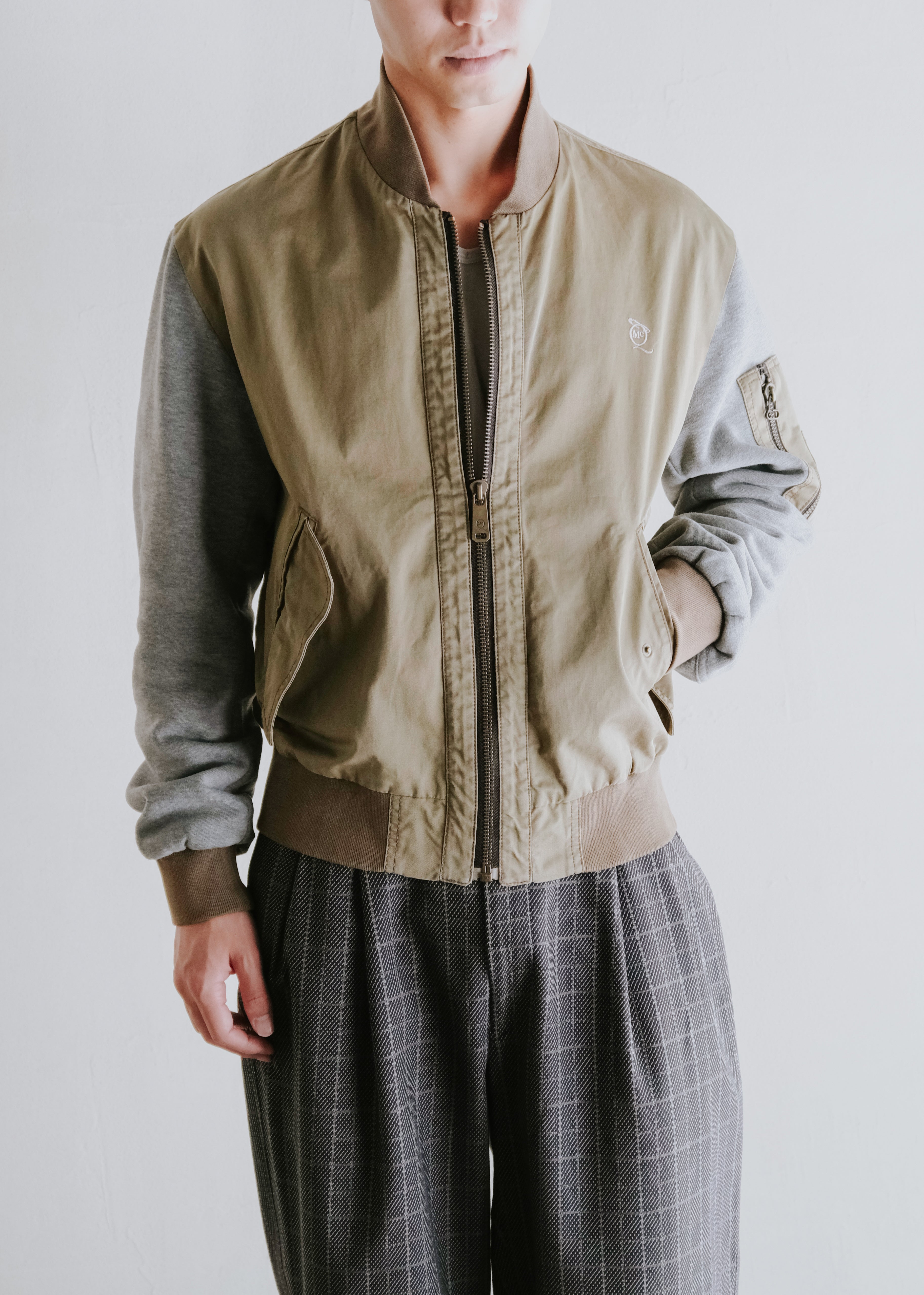 McQ by Alexander McQueen 12AW switching MA-1 jacket