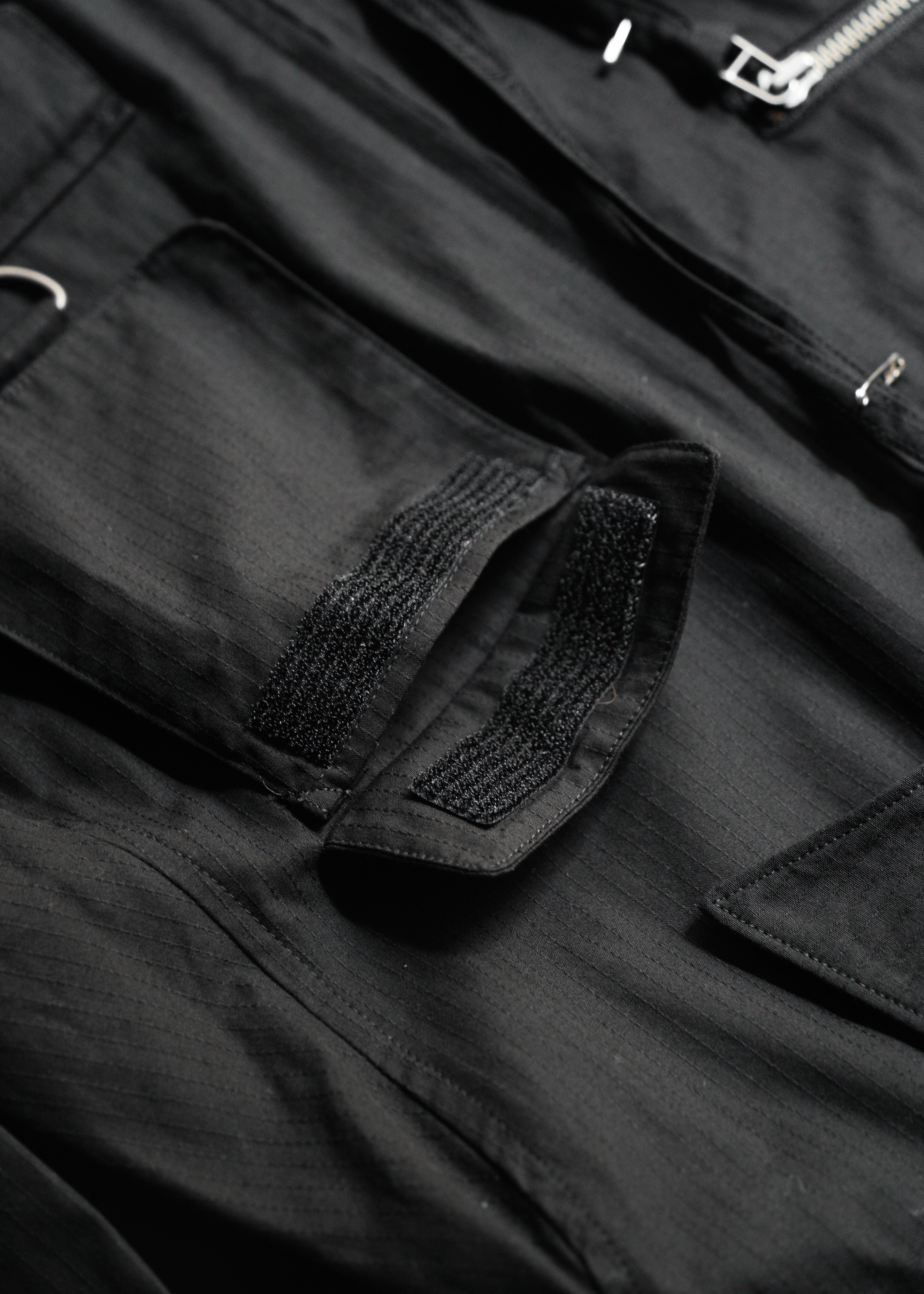 Jean Paul Gaultier ジャンポールゴルチエ 90年代 multi pocket double zip up コットン ジャケット メンズ
