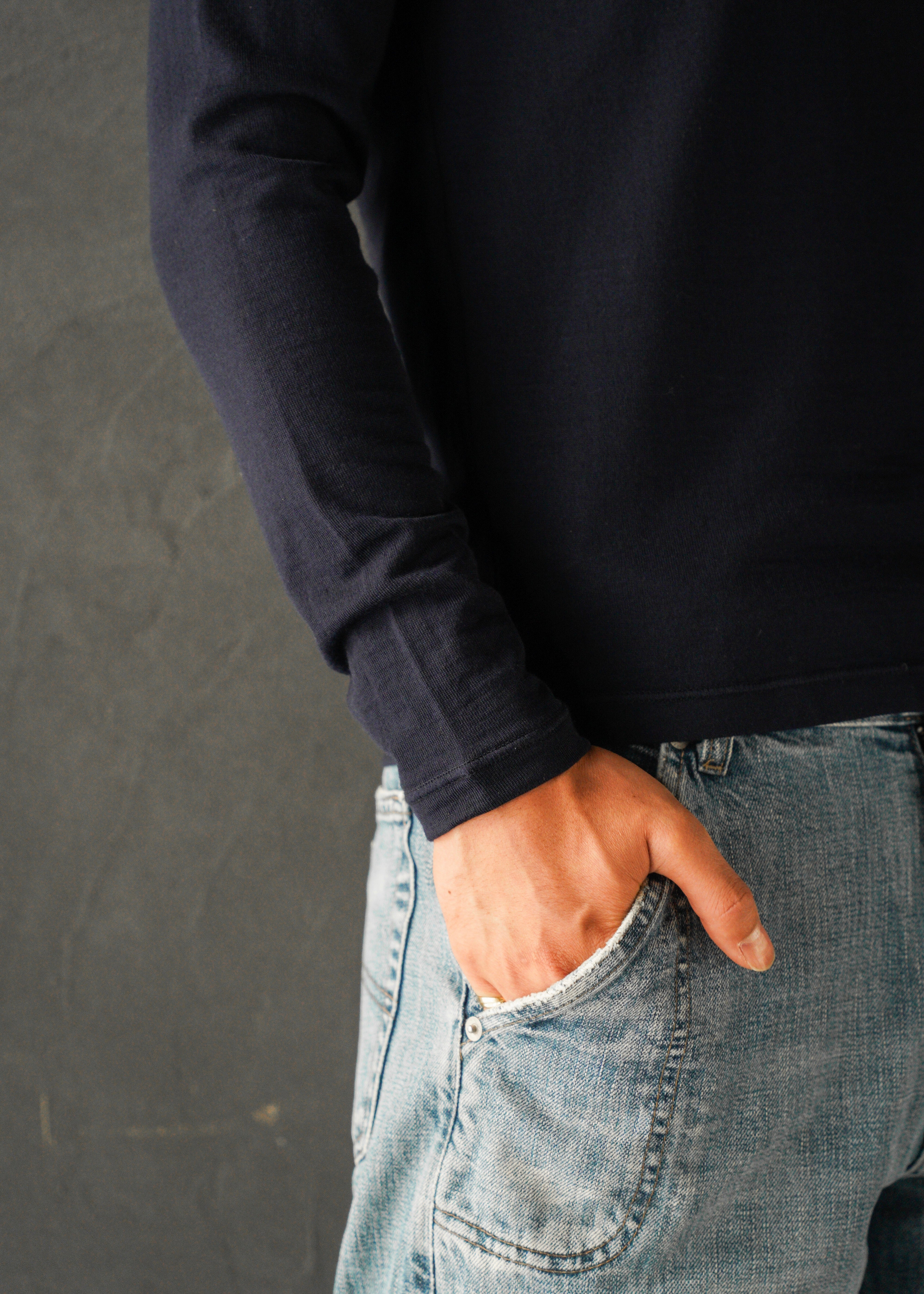 JIL SANDER 2013 v neck wool knit