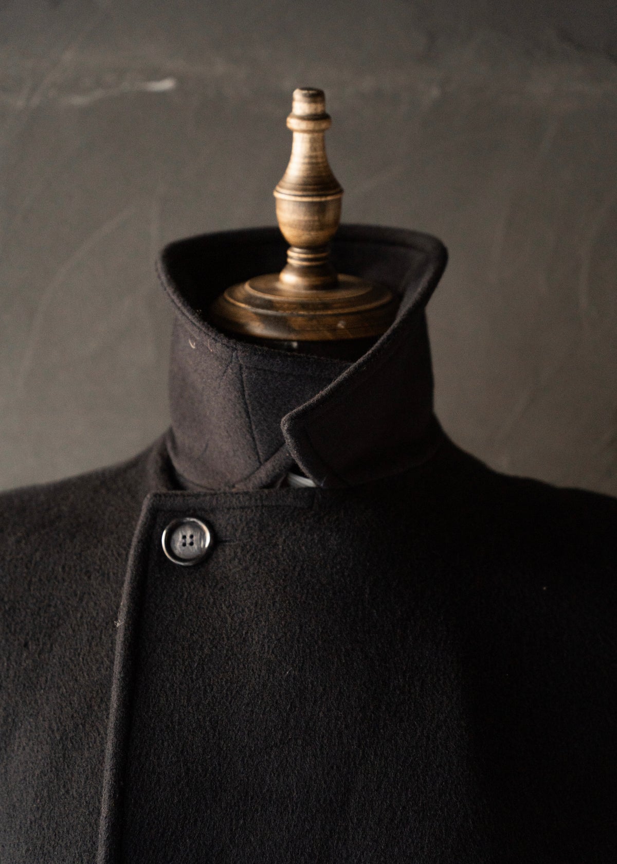 90’s agnes b. homme cashmere blend wool p coat