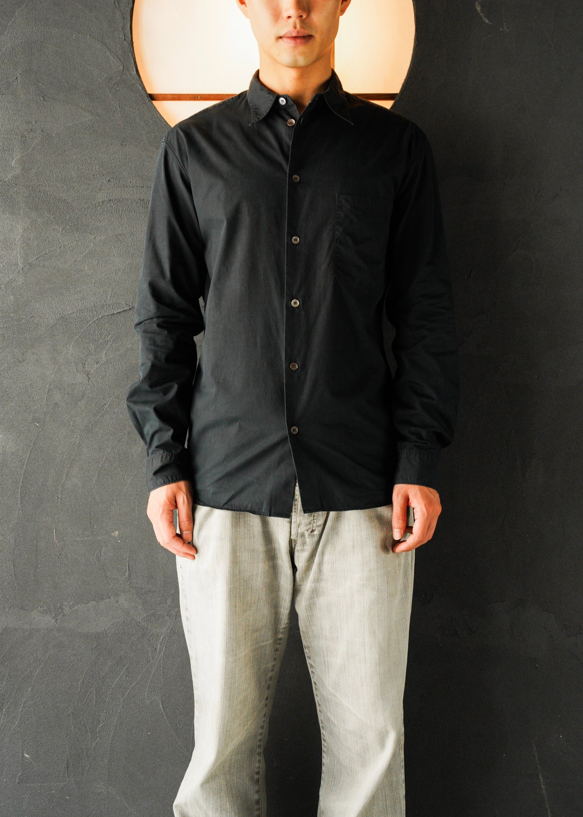 HELMUT LANG ヘルムートラング 00年代 レギュラーカラー shirts メンズ