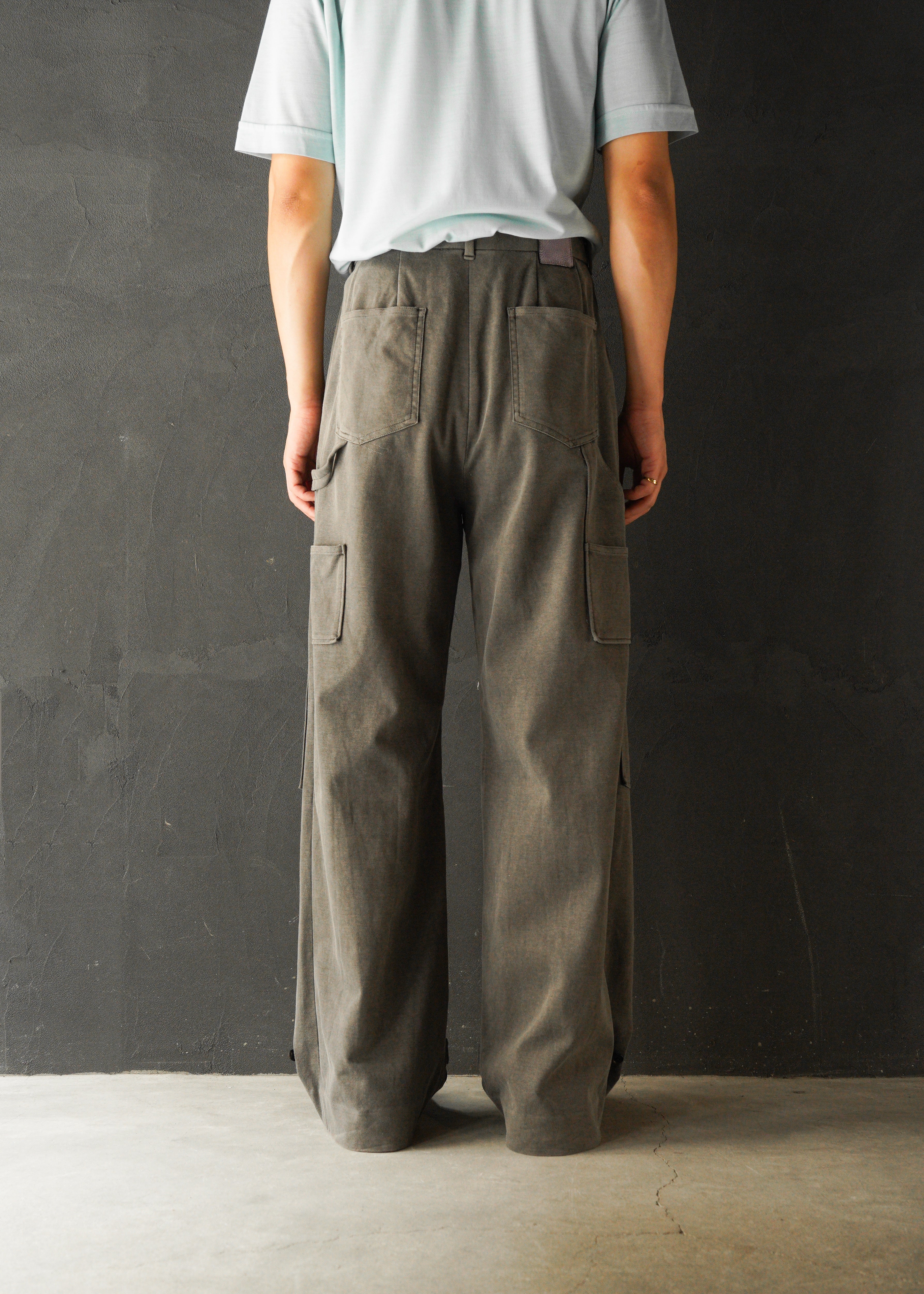 SASAKI SATORU 26SS cut and sew painter trousers