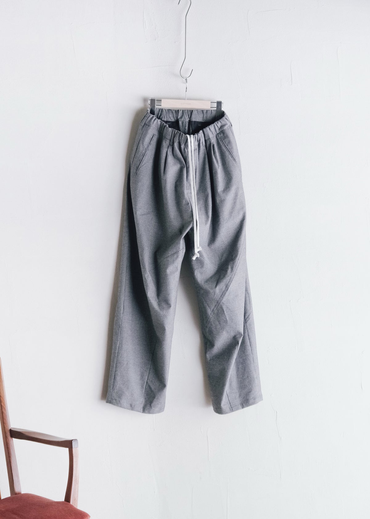 Ex. HOMO LUDENS 26AW Y.M. Jockey easy pants / gray