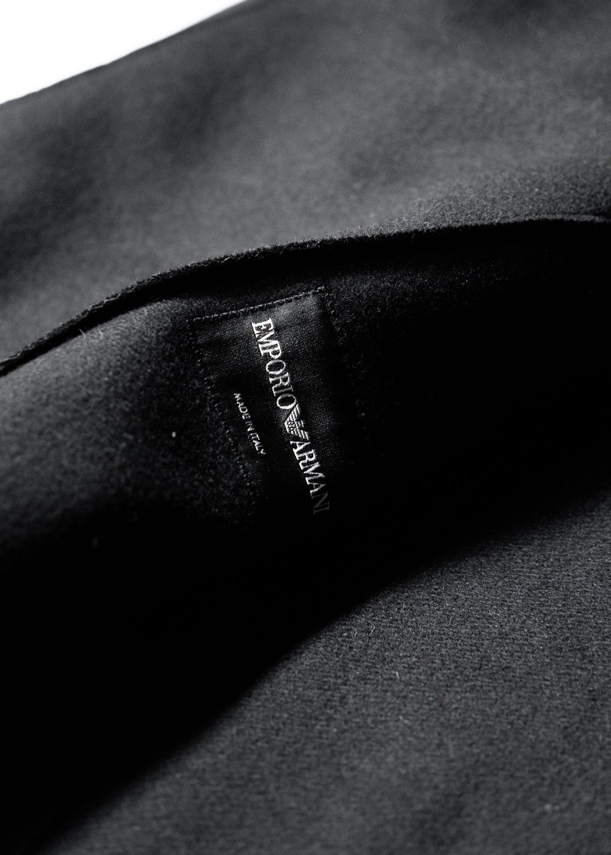 EMPORIO ARMANI 2012AW snap button wool p coat