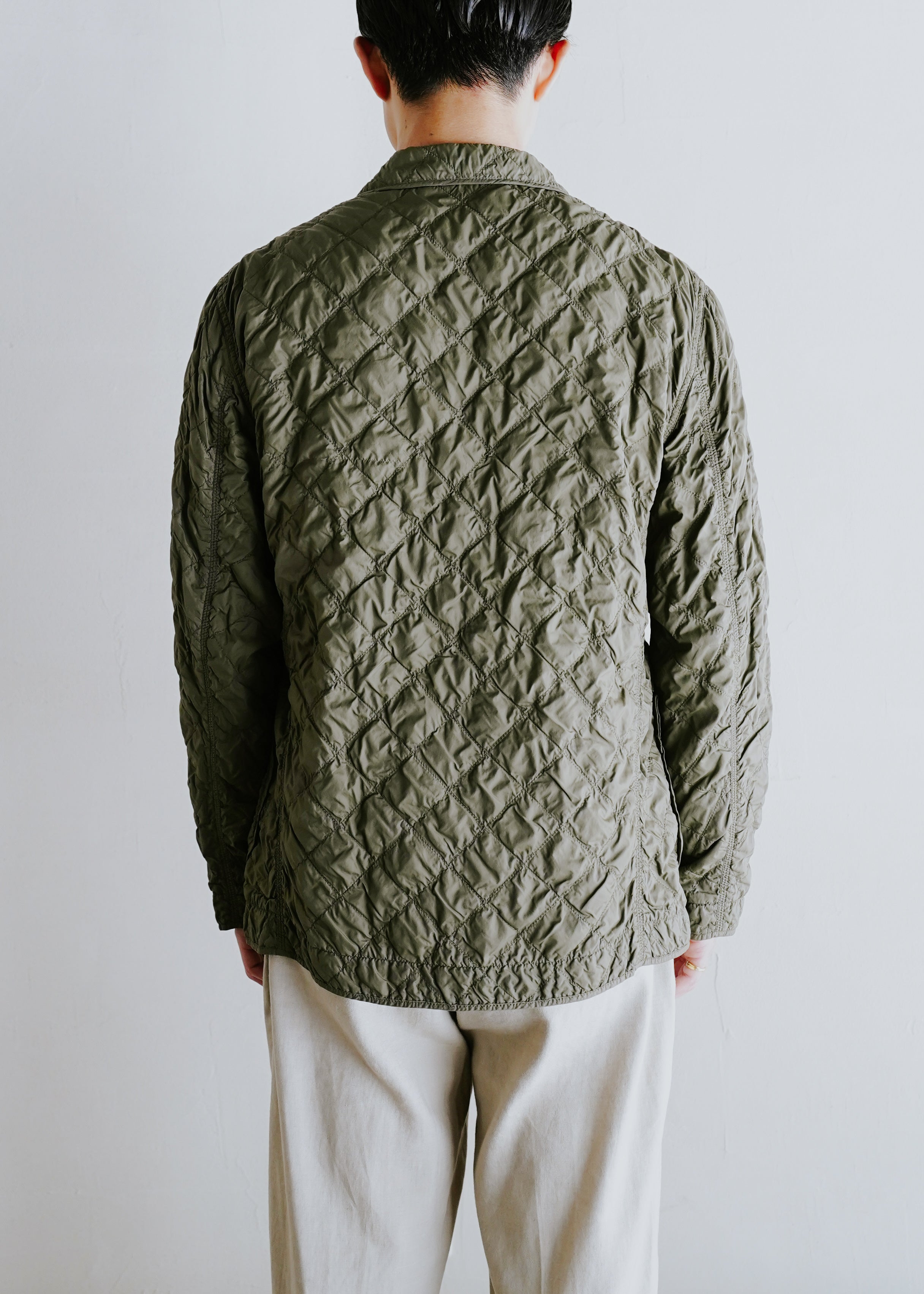ISSEY MIYAKE MEN 09AW quilted tailored jacket
