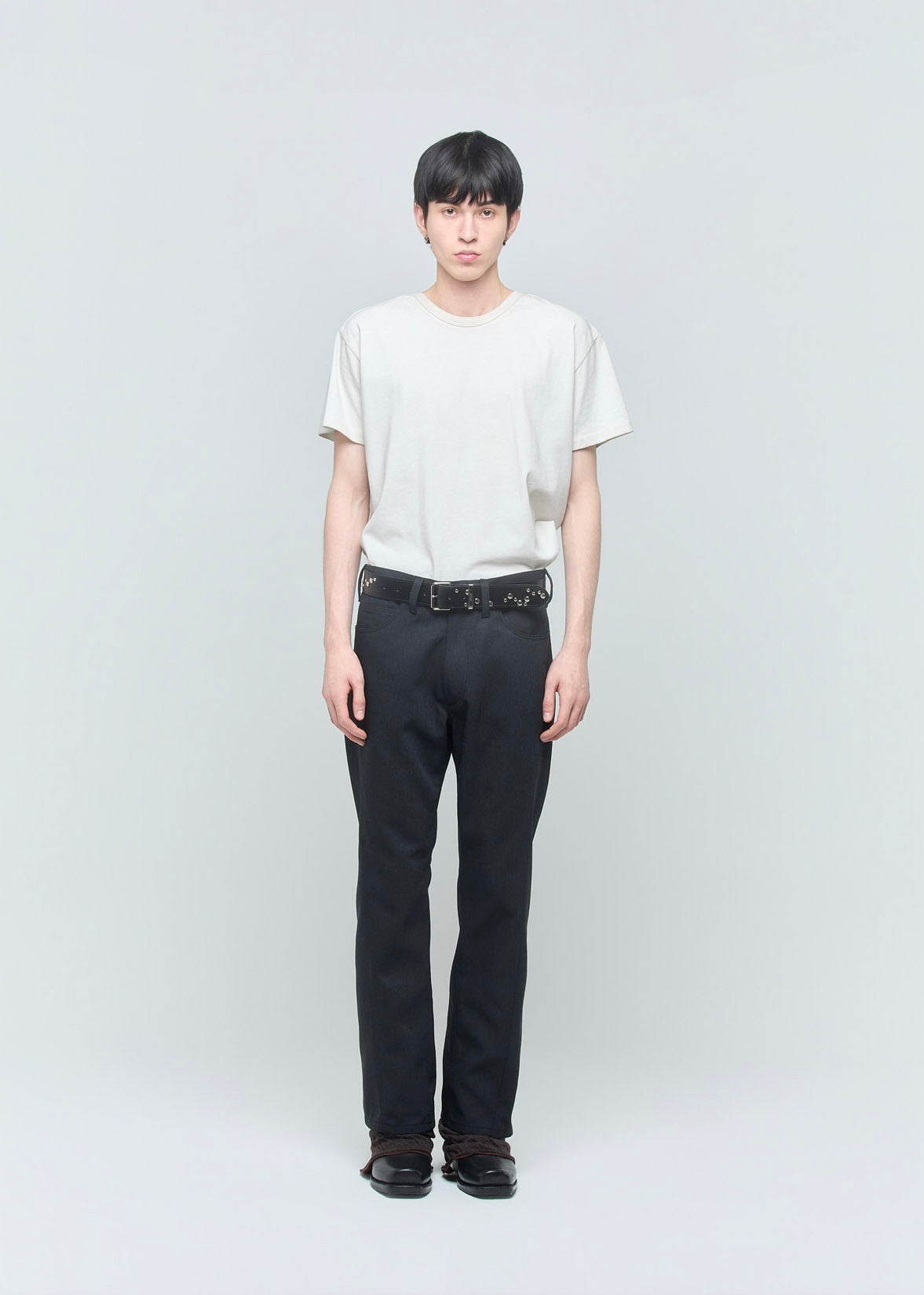 SHOOP 26AW DRAPED BOOTCUT PANTS