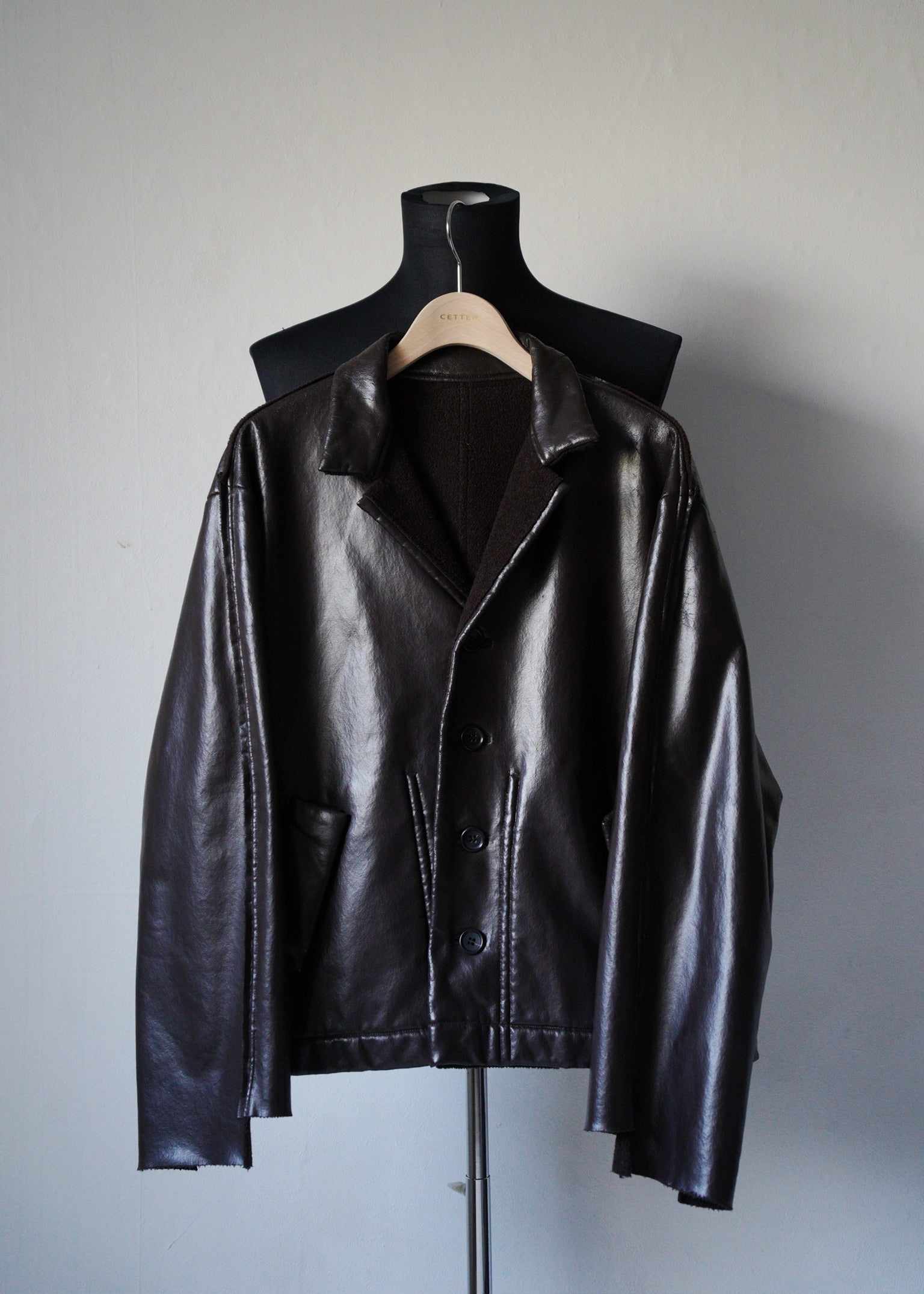 Y's 95AW coating reversible bore blouson