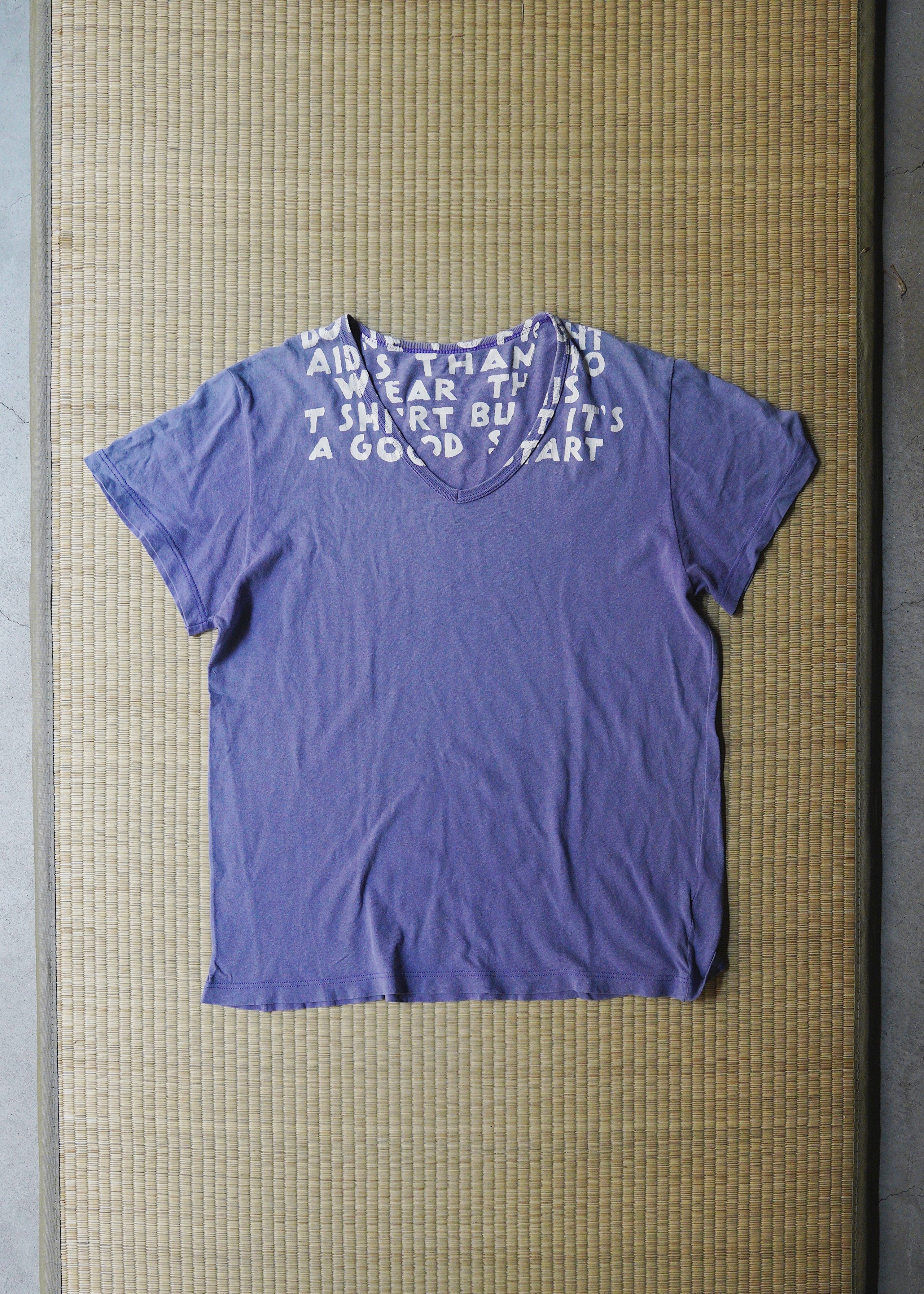 00's Martin Margiela AIDS - tee