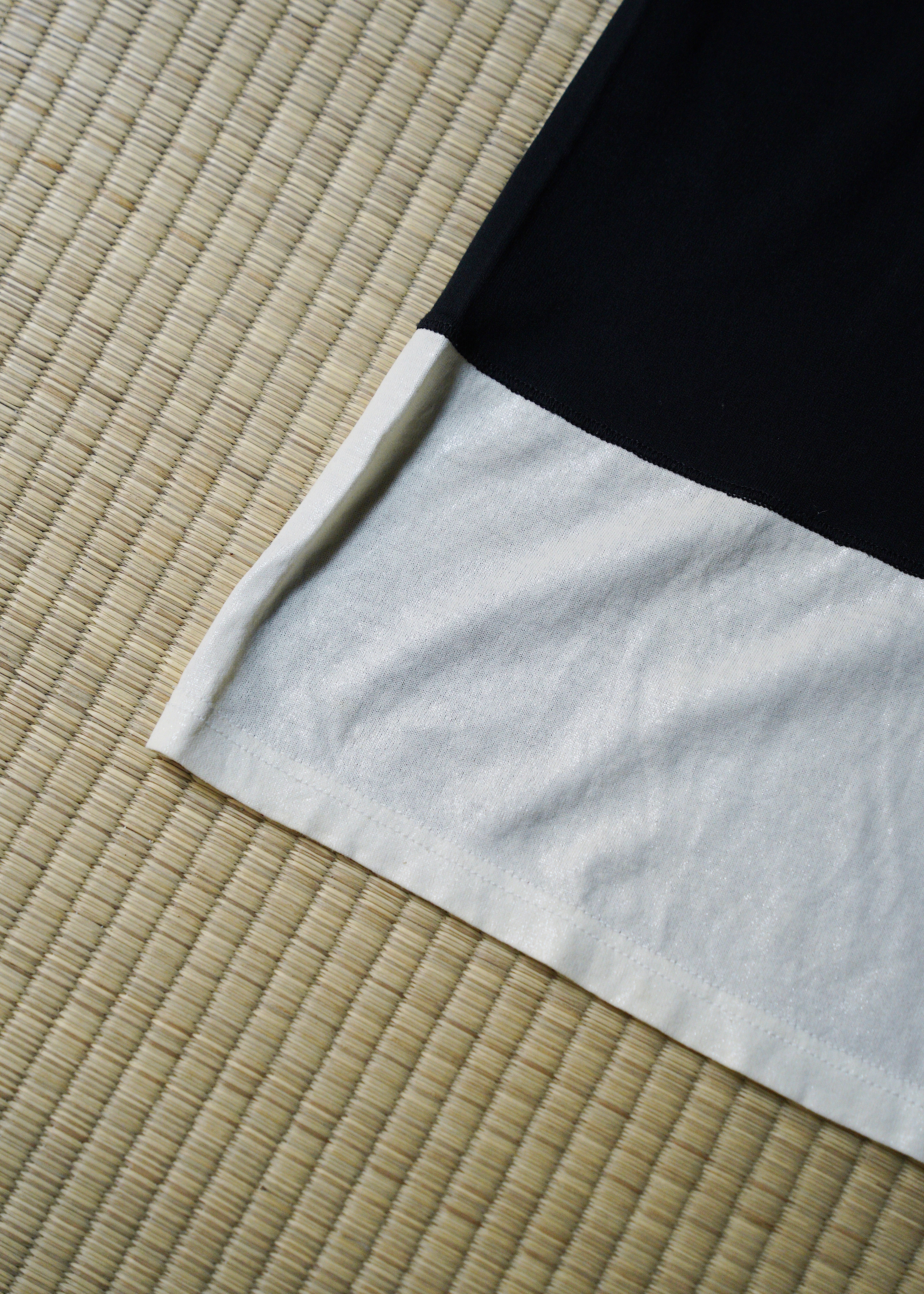 NeIL BarreTT neck layered switching coating tee