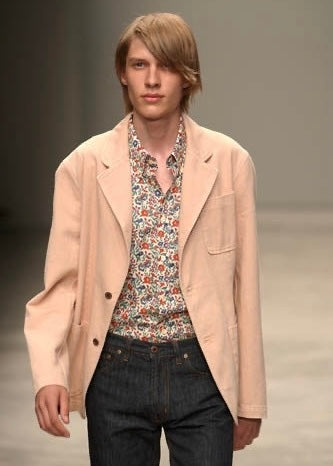 MIU MIU ミュウミュウ 02SS 2B cotton tailored jacket 古着 メンズ
