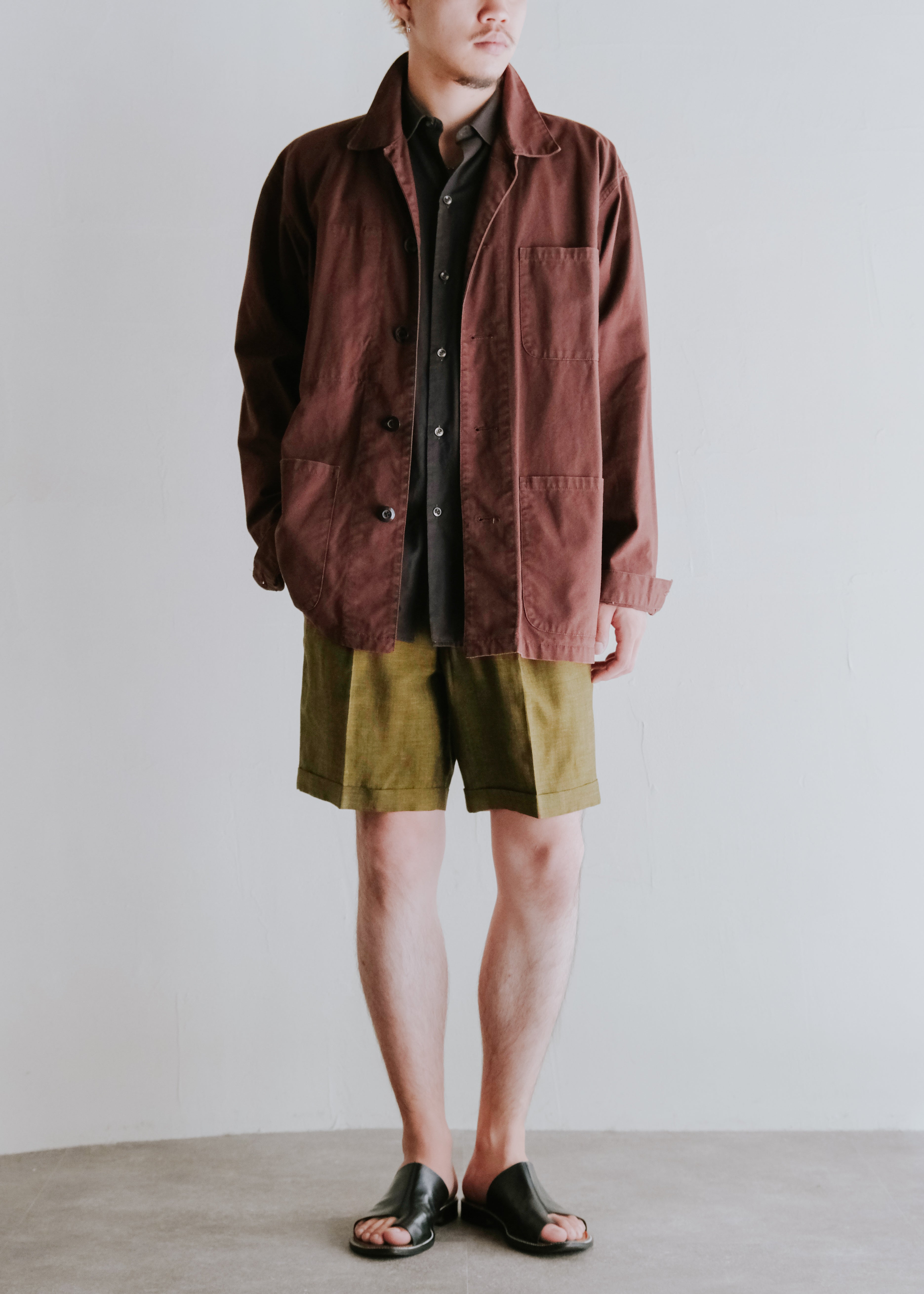 MARTIN MARGIELA マルタンマルジェラ Early 00's french front regular collar shirt 古着 メンズ