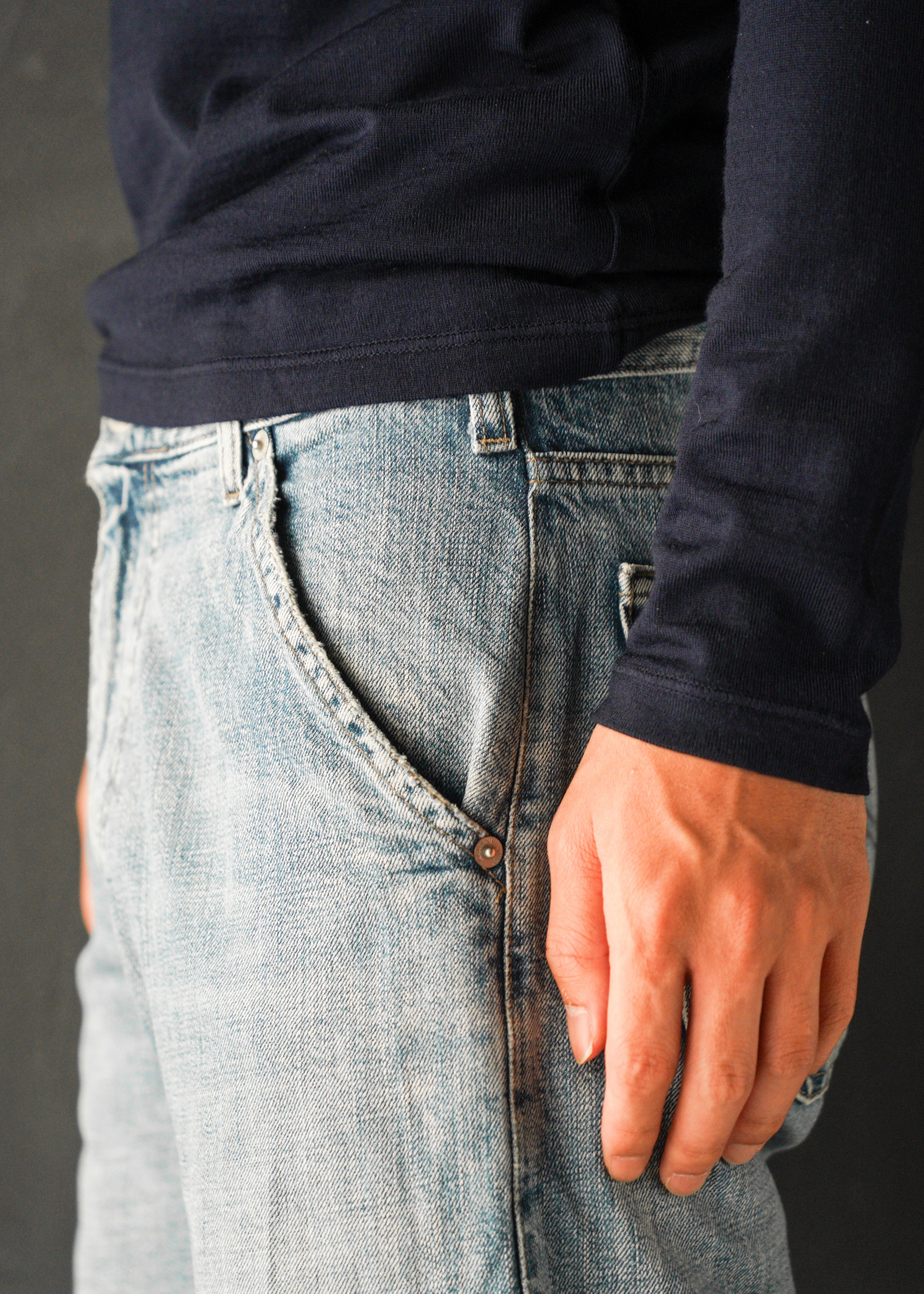 00’s ARMANI JEANS wide straight jeans