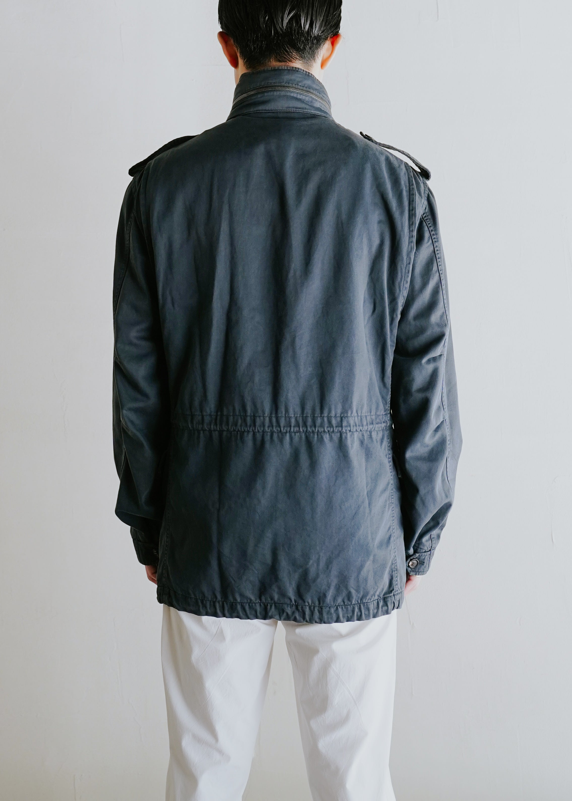 Martin Margiela 08SS fly-front military jacket