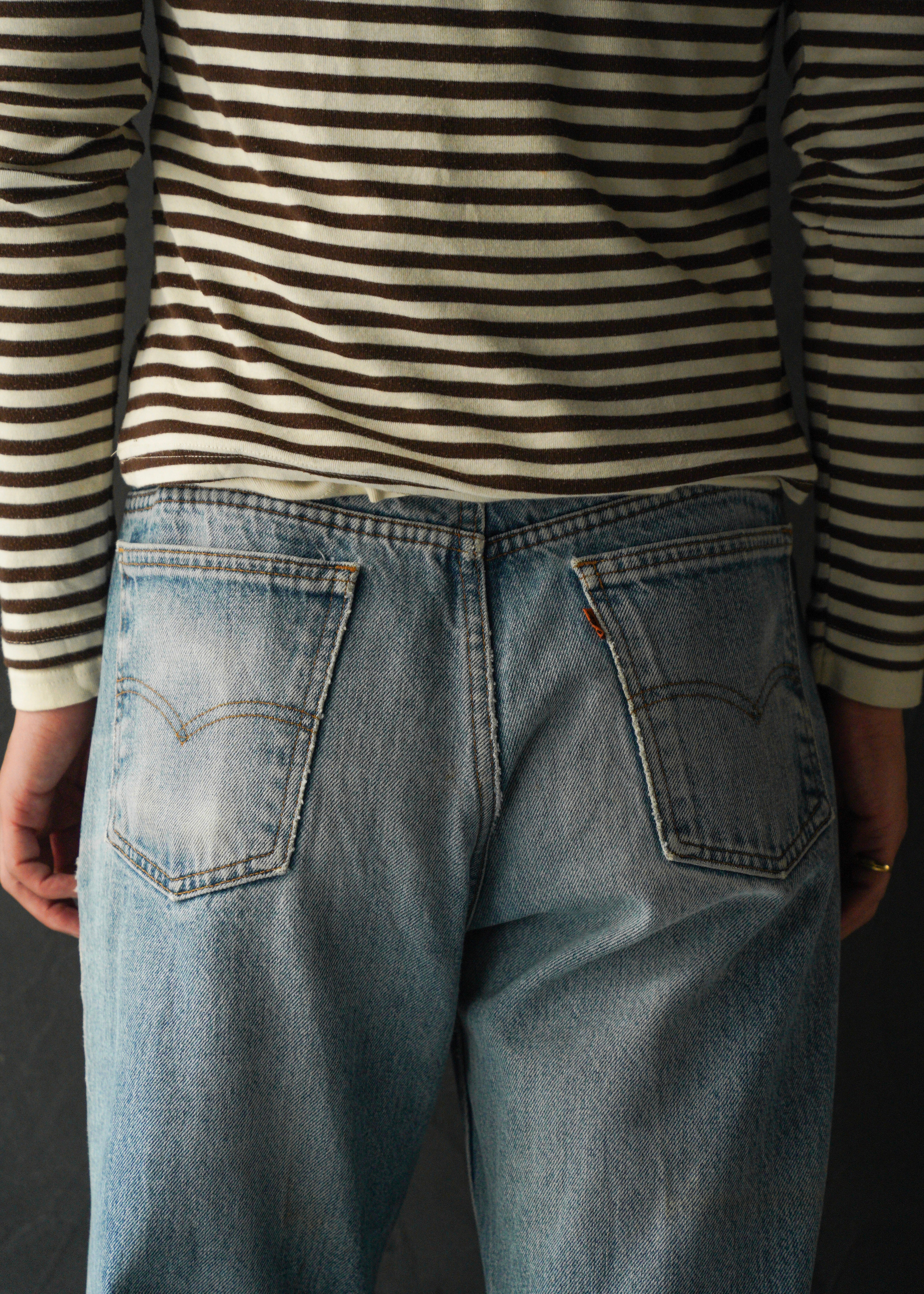 Levi’s wide straight jeans