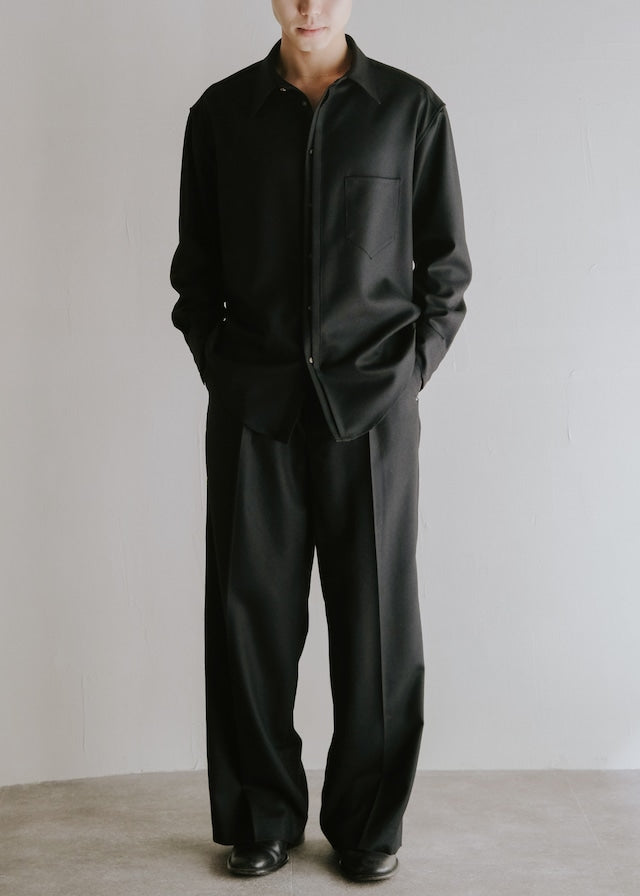Ex. SASAKI SATORU imperfection shirt / Black
