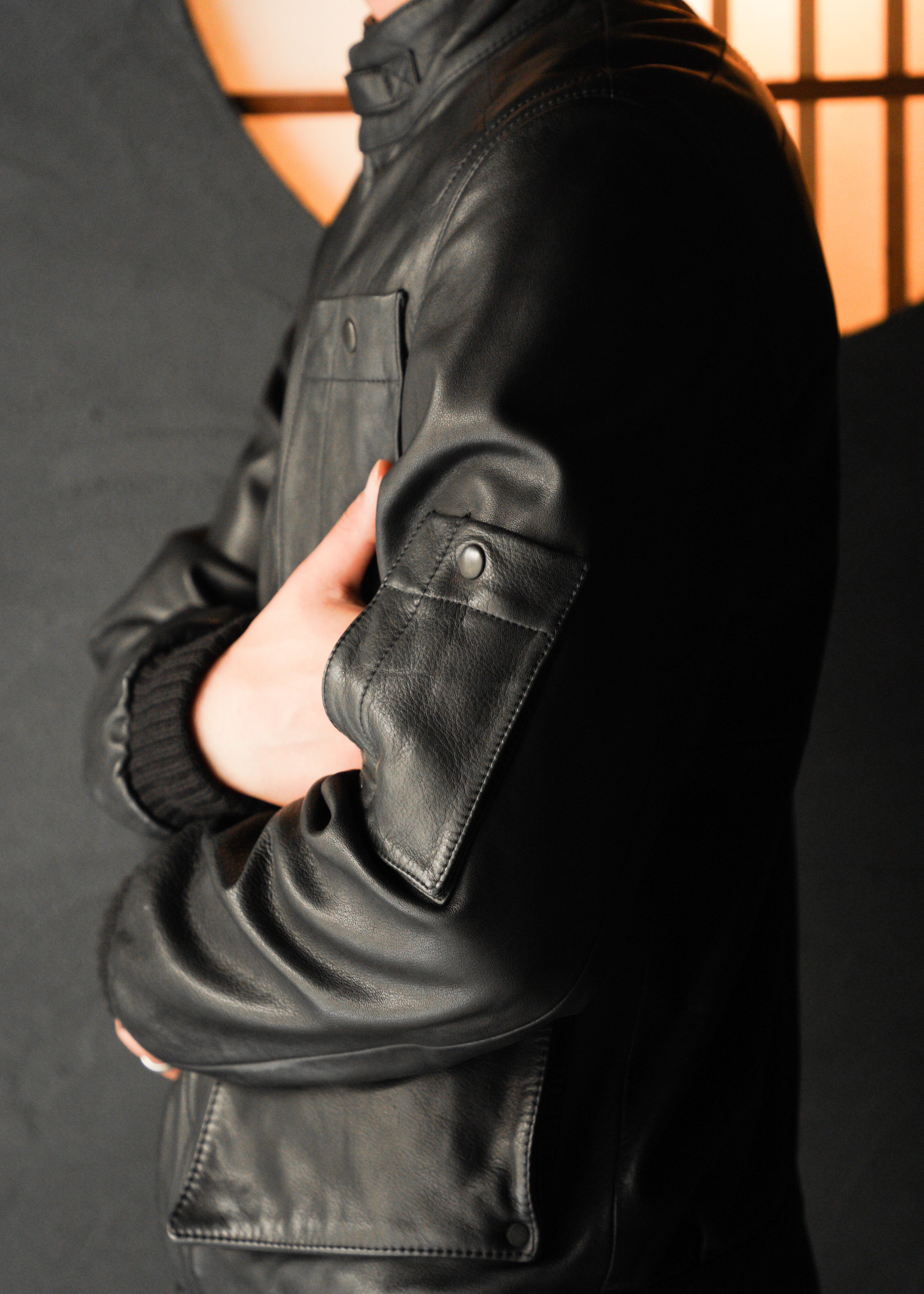 MARTIN MARGIELA 07AW multiple pockets single leather riders jacket