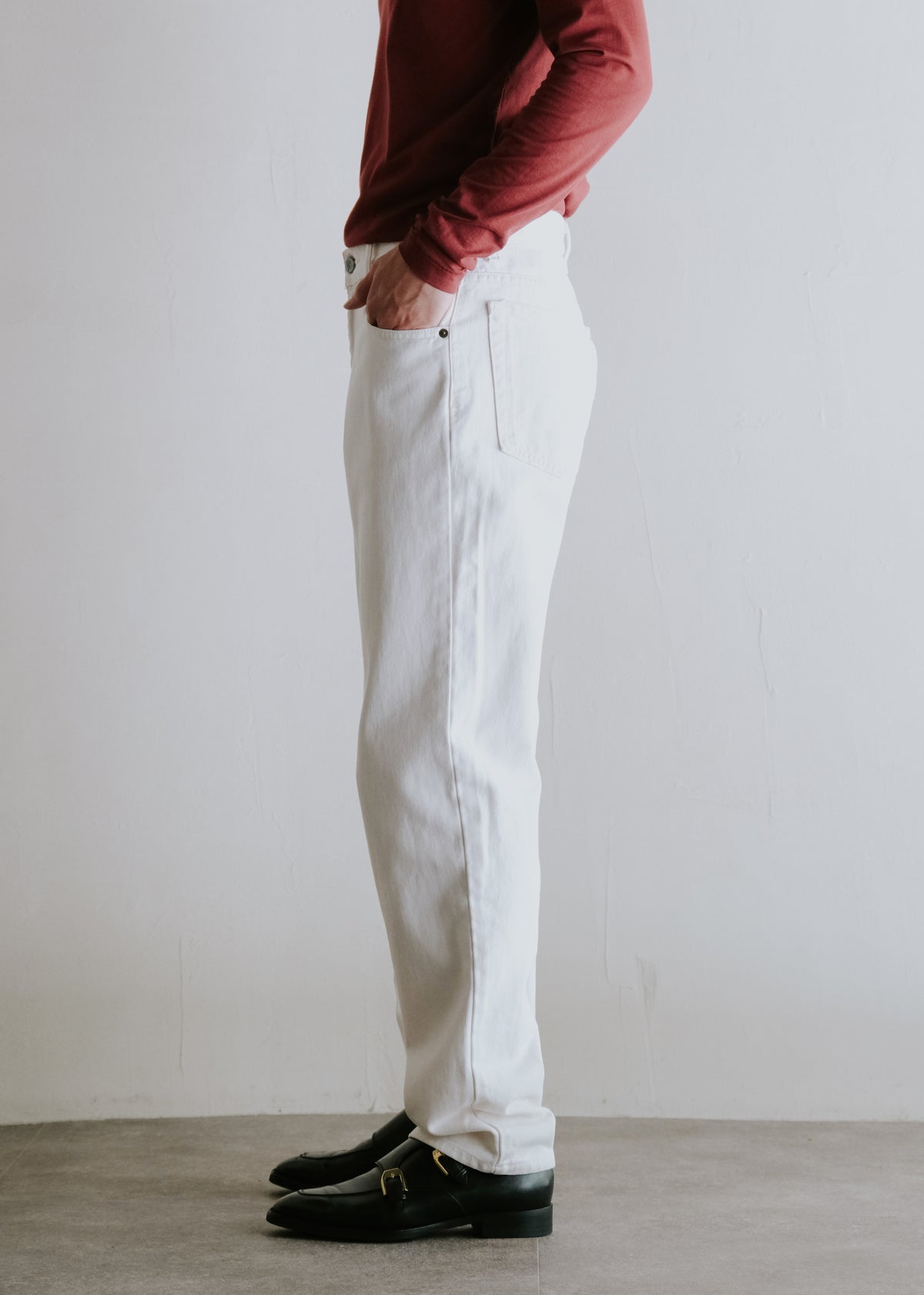 90-00's Calvin Klein tapered denim trousers
