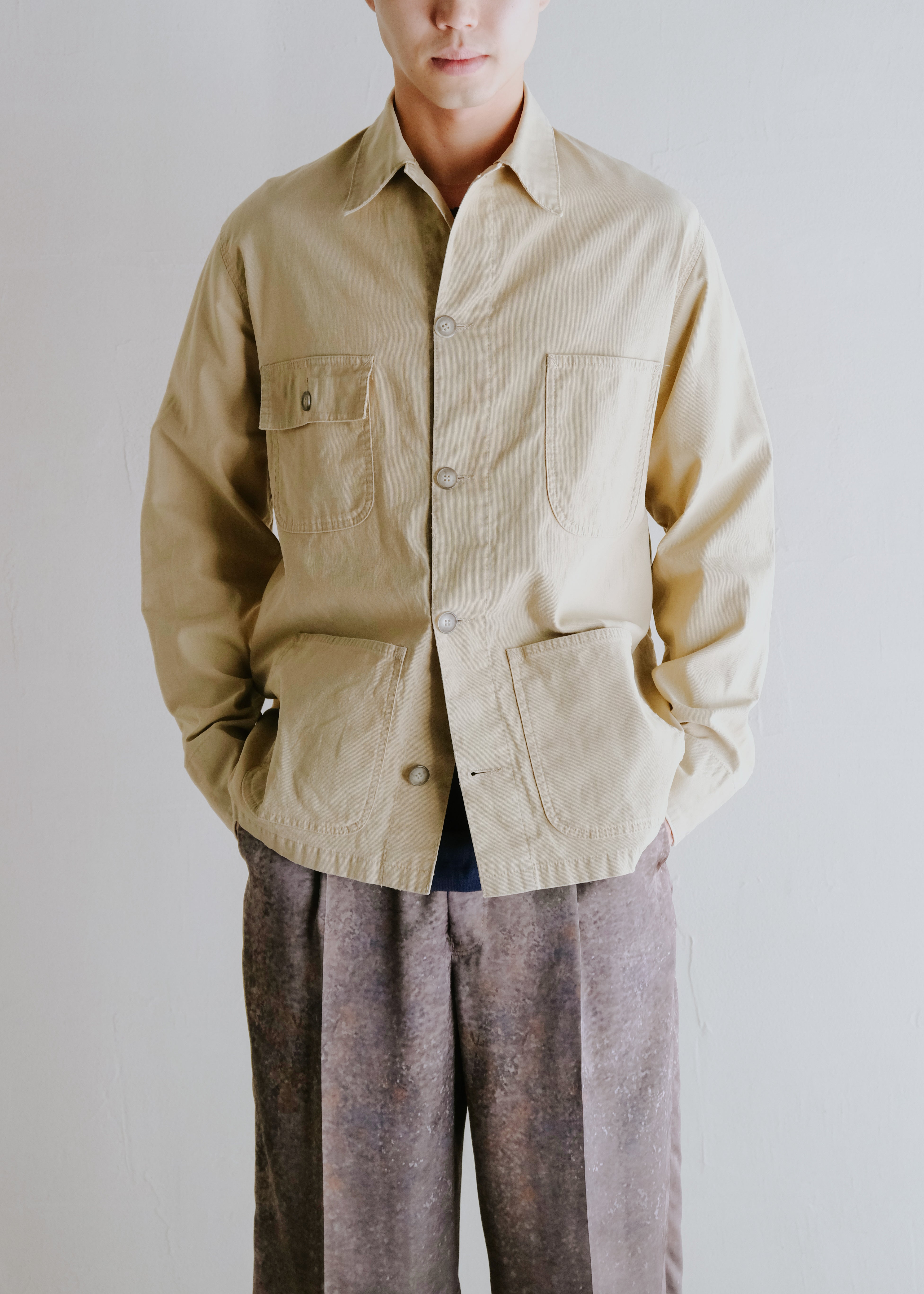90's A.P.C cotton coverall jacket