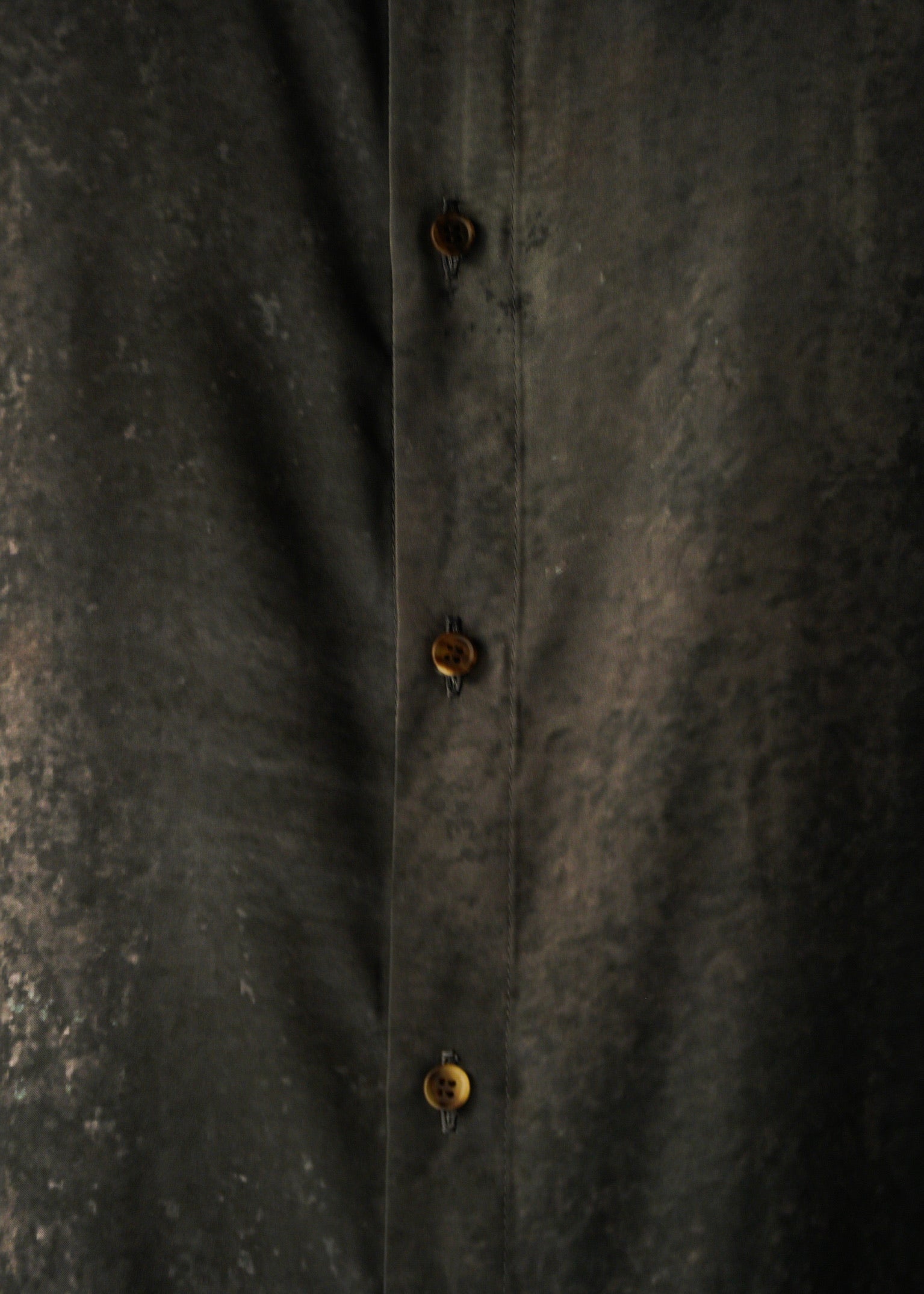 SASAKI SATORU 26SS short sleeve print shirt / Black