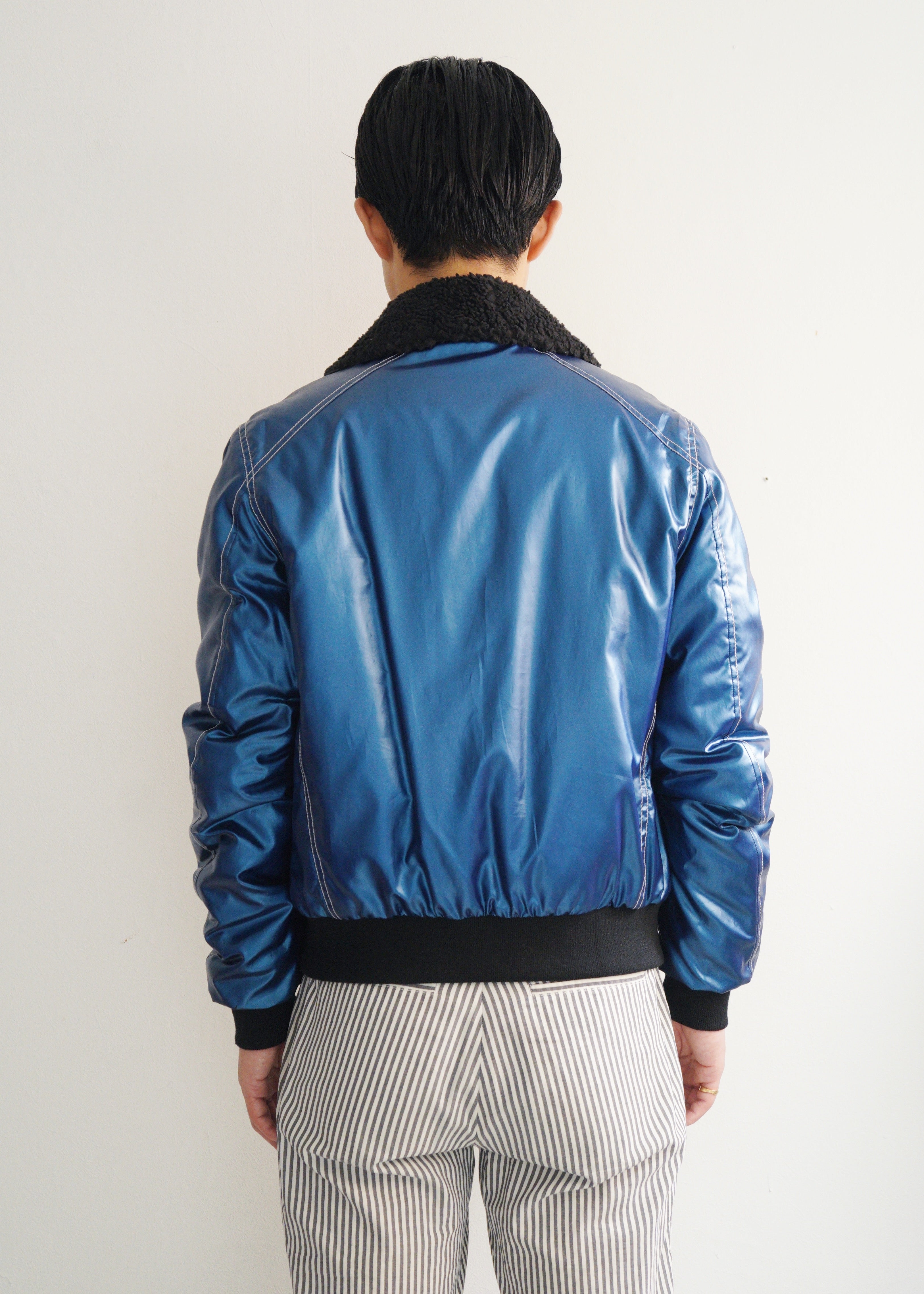 Martin Margiela 07FW nylon boa jacket