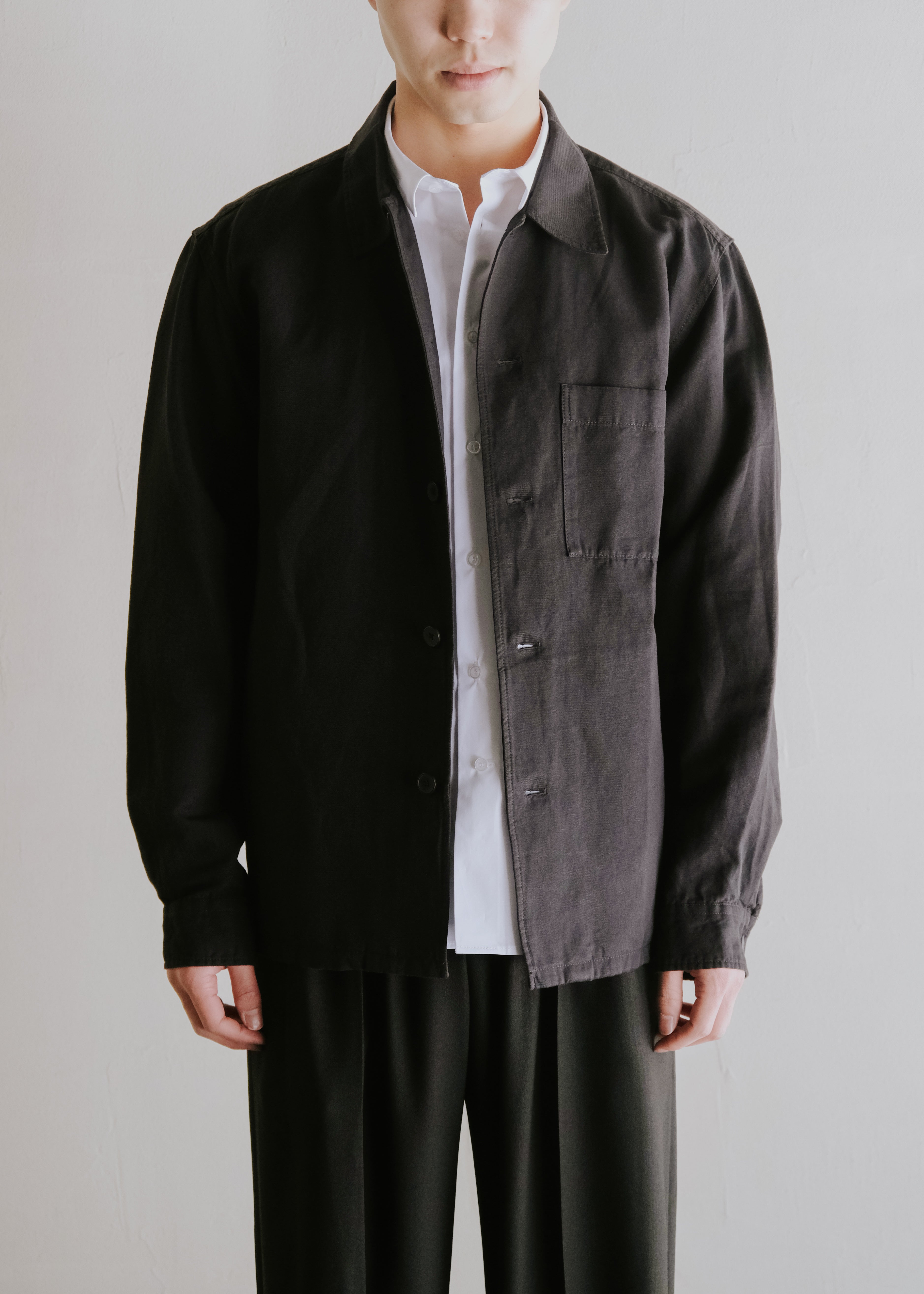 JEAN PAULKNOTT 26SS MEN'S WORKER JACKET / BLACK