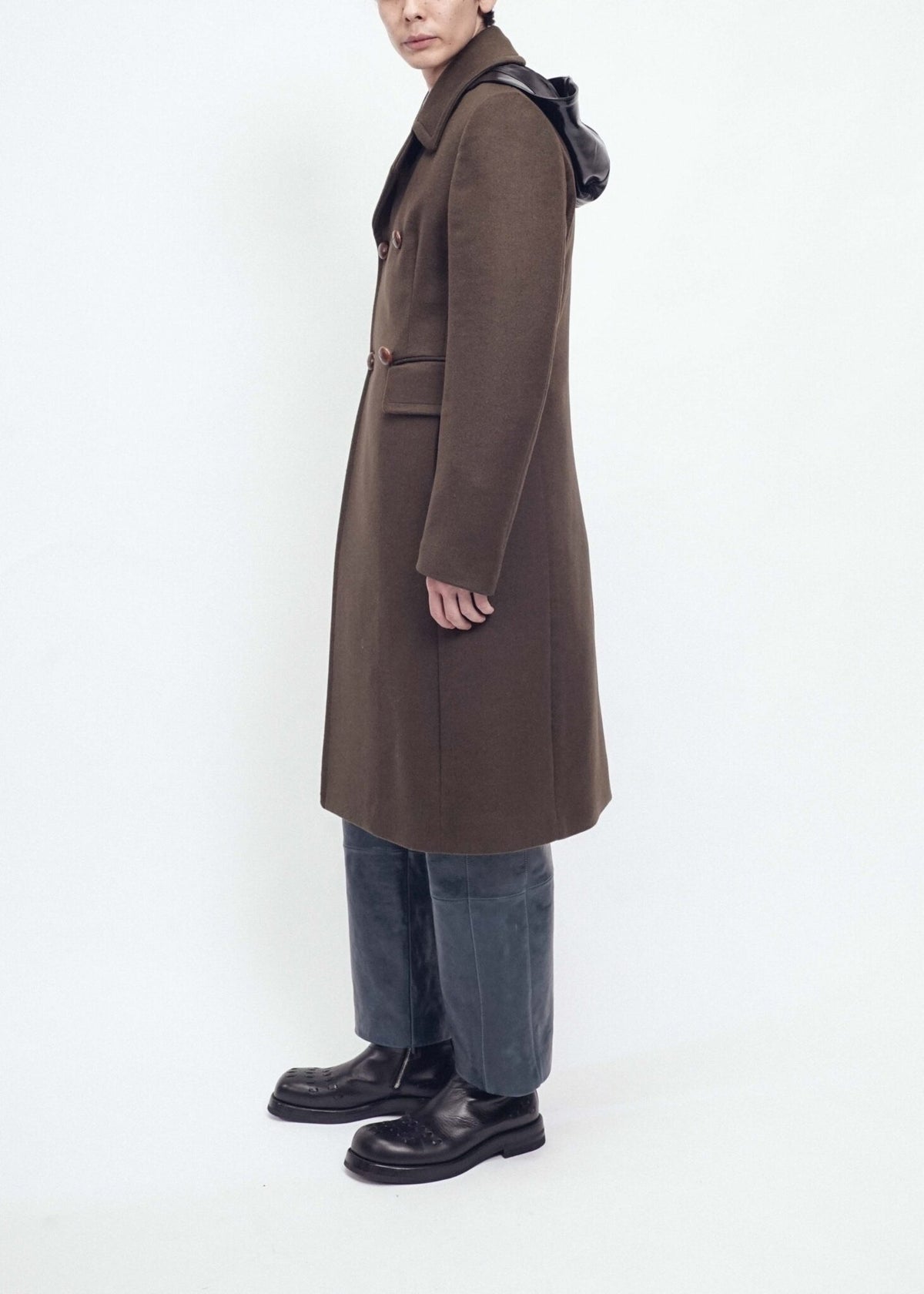 NAMACHEKO 26AW RAGNALL コート DARK OLIVE メンズ