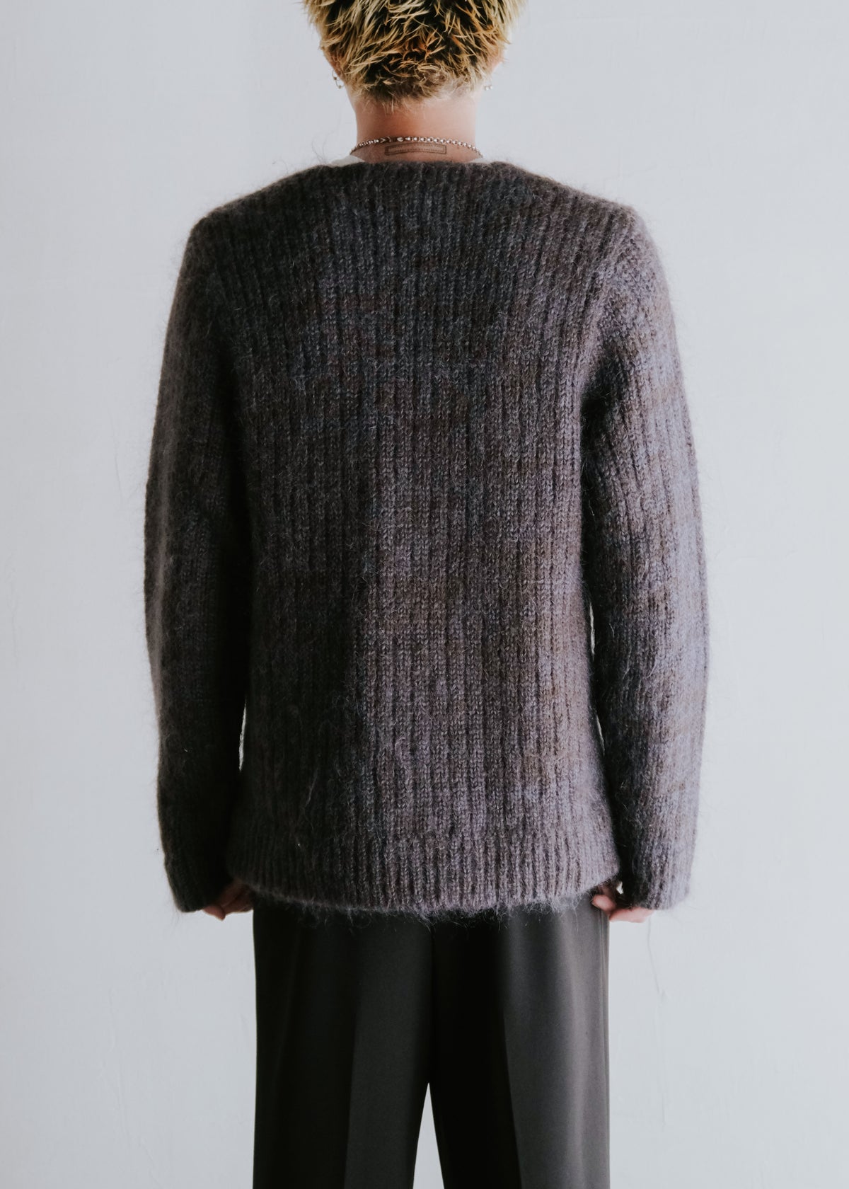 A.P.C. アーペーセー 90年代 mohair low gauge Vネック ニット メンズ