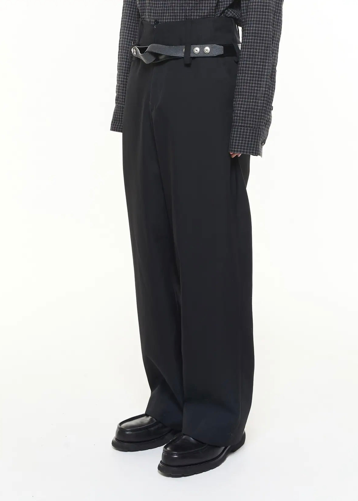 SHOOP 26AW RAYMOND CHAIN TROUSERS / Black