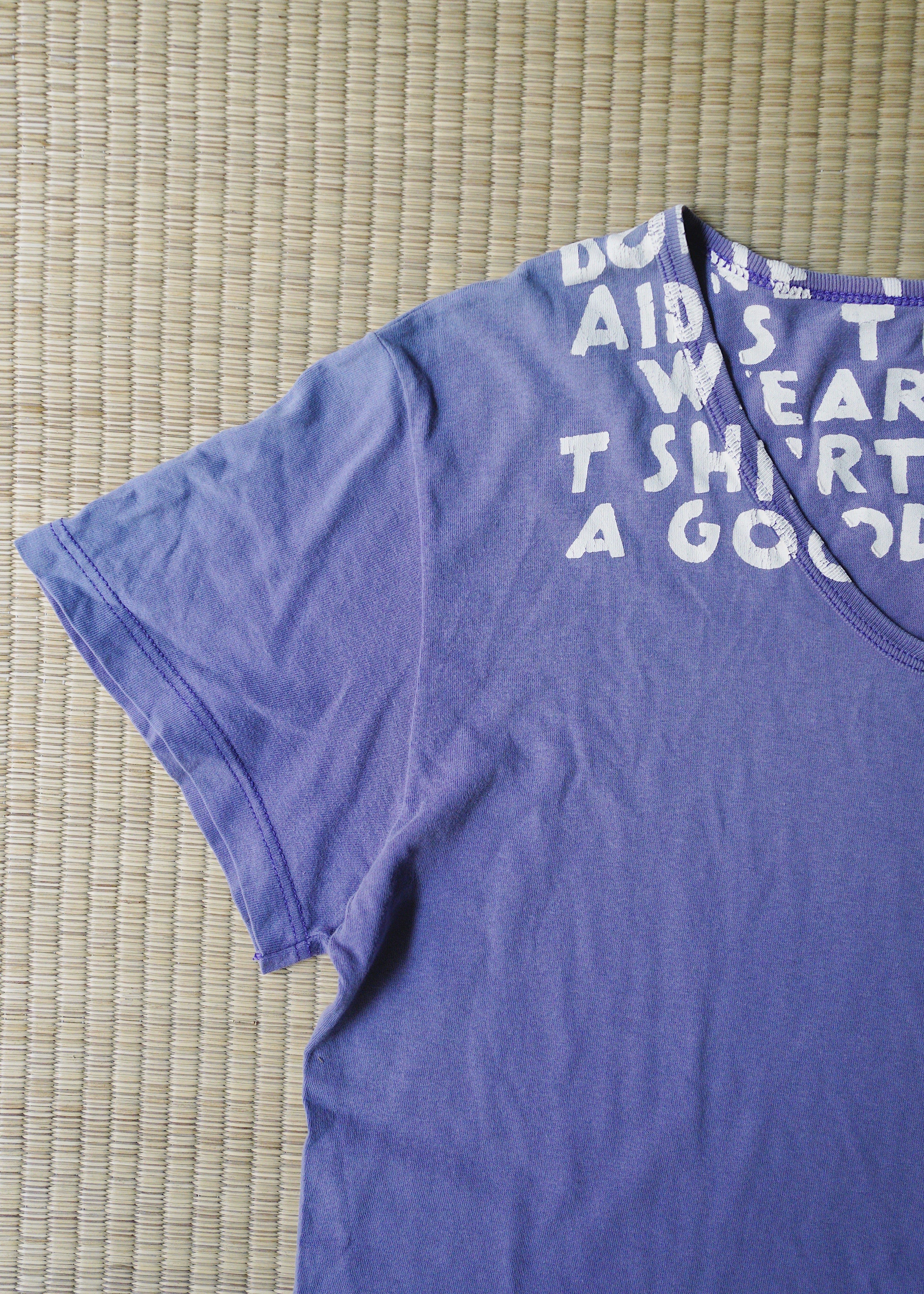00's Martin Margiela AIDS - tee