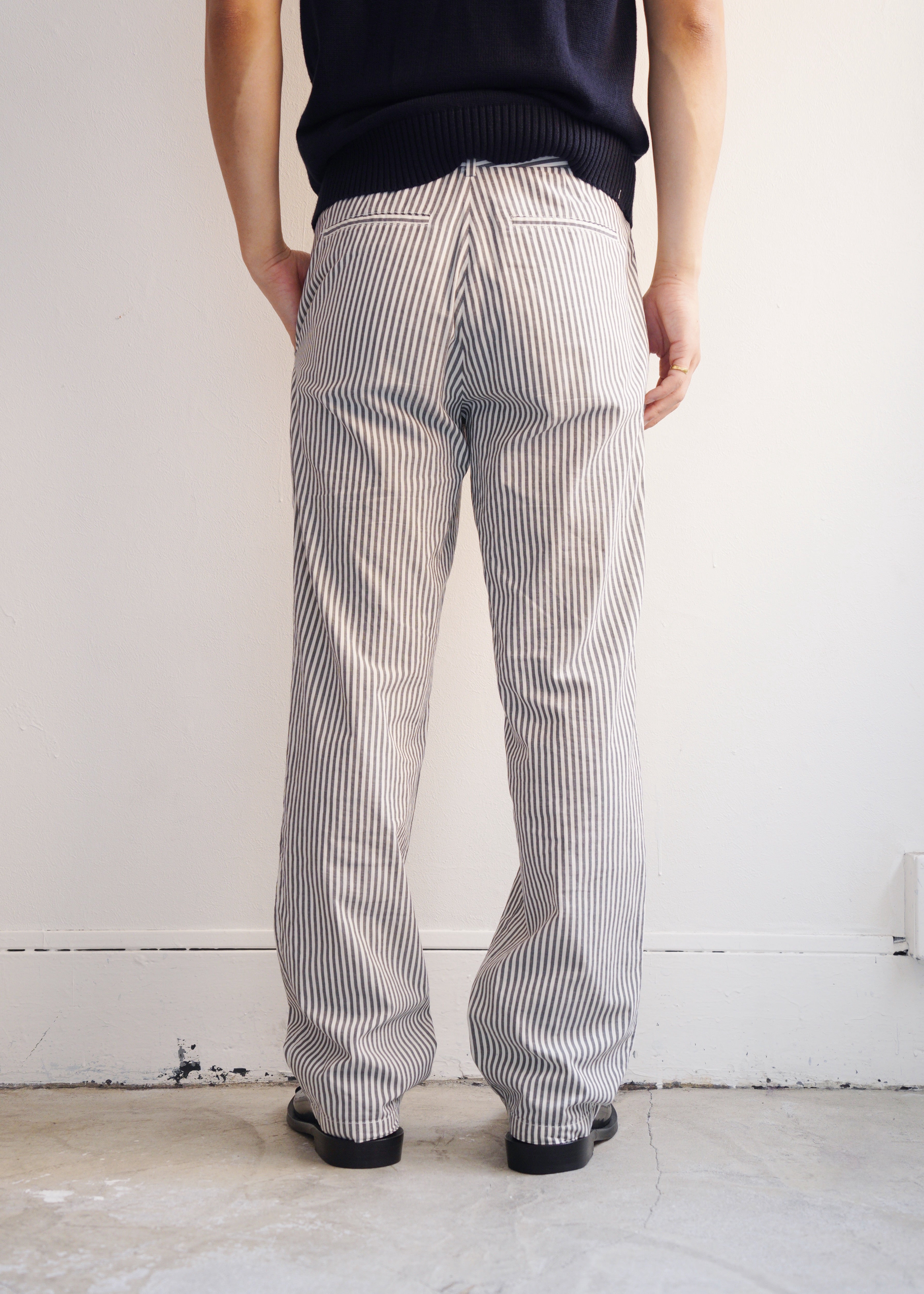 12ss Maison Martin Margiela 10 ベルテッドパンツ Maison Martin Margiela 12SS cotton straight trousers