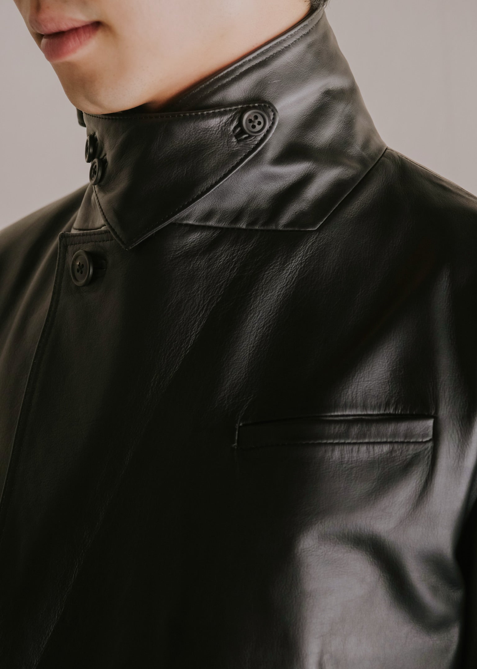 SASAKI SATORU 26SS double breasted long jacket