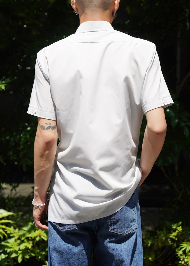 70’s Euro vintage regular collar short sleeve shirt