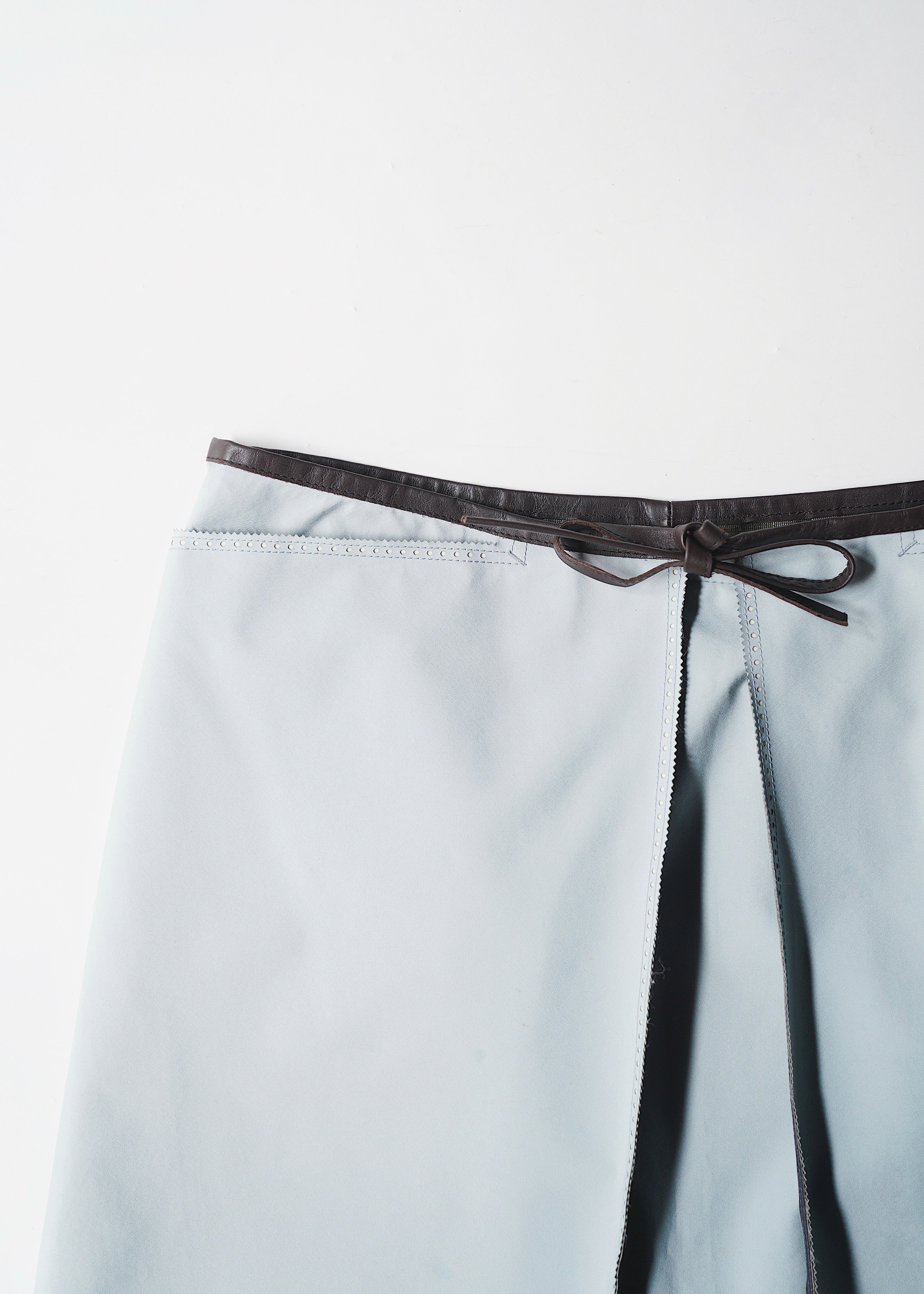 90's PRADA SPORT nylon wrap skirt