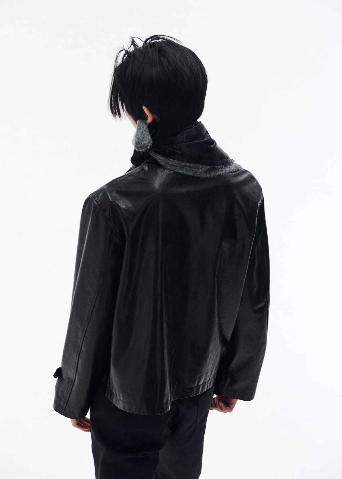 SHOOP 26AW EVERYDAY LEATHER JACKET / Black